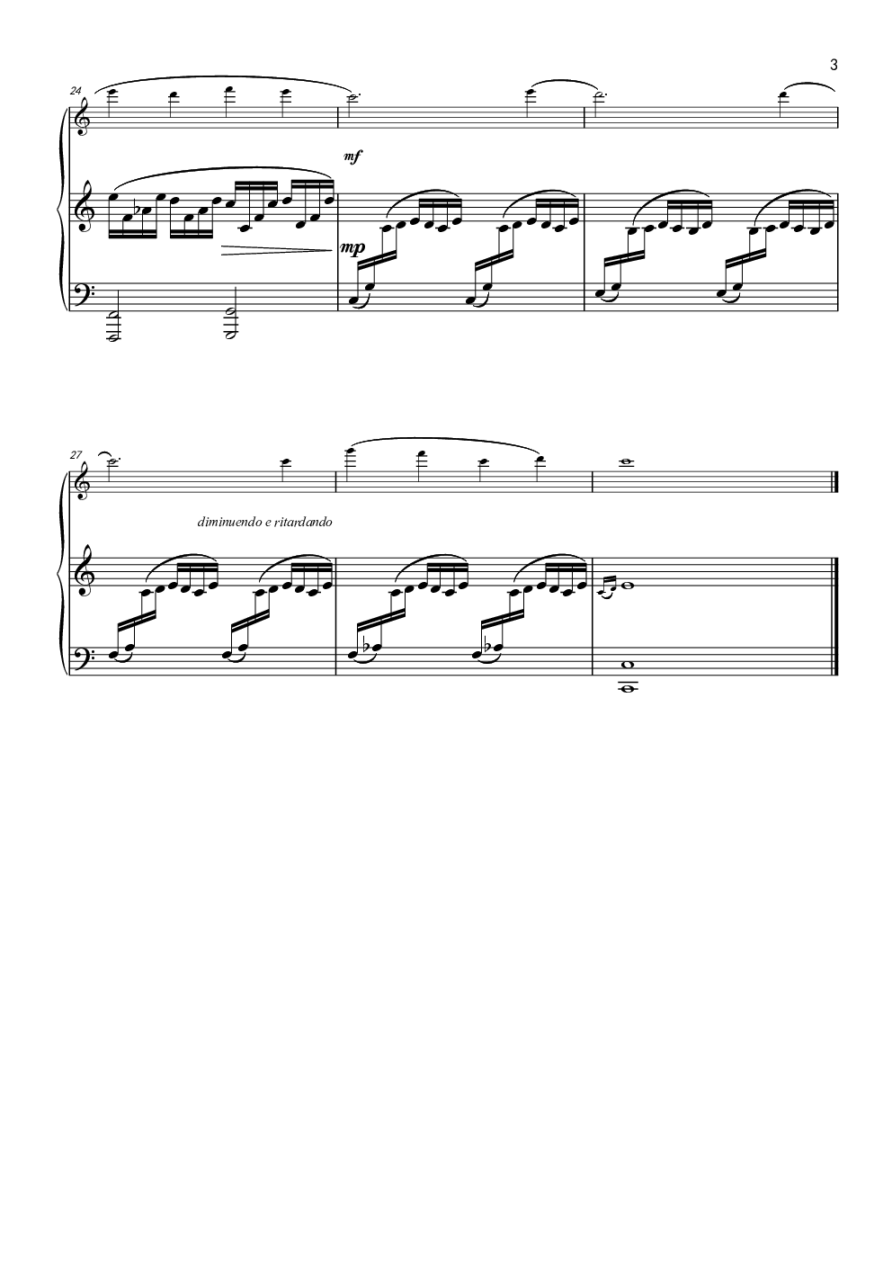 《不能说的秘密》——三手联弹