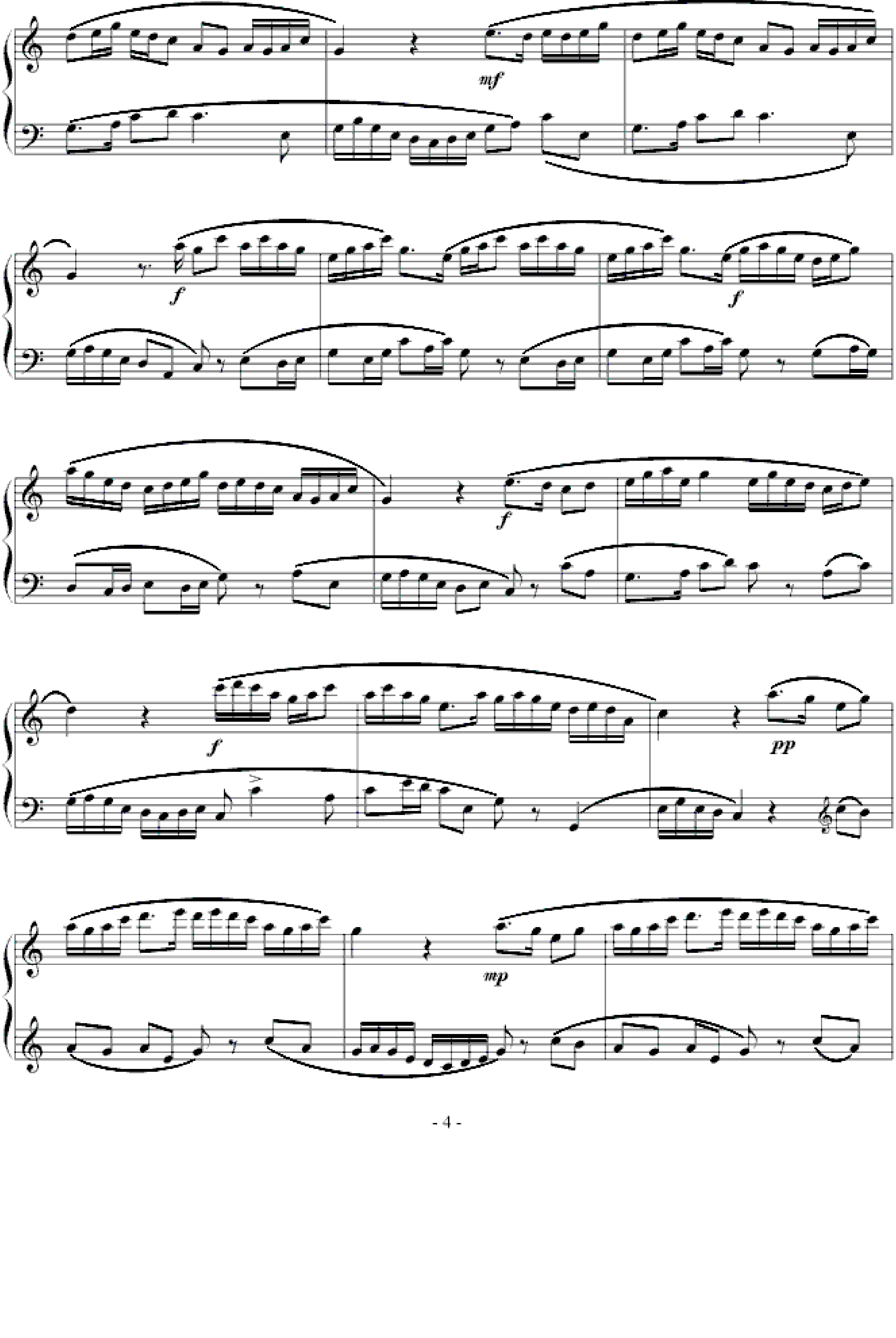 牧童短笛-我学钢琴