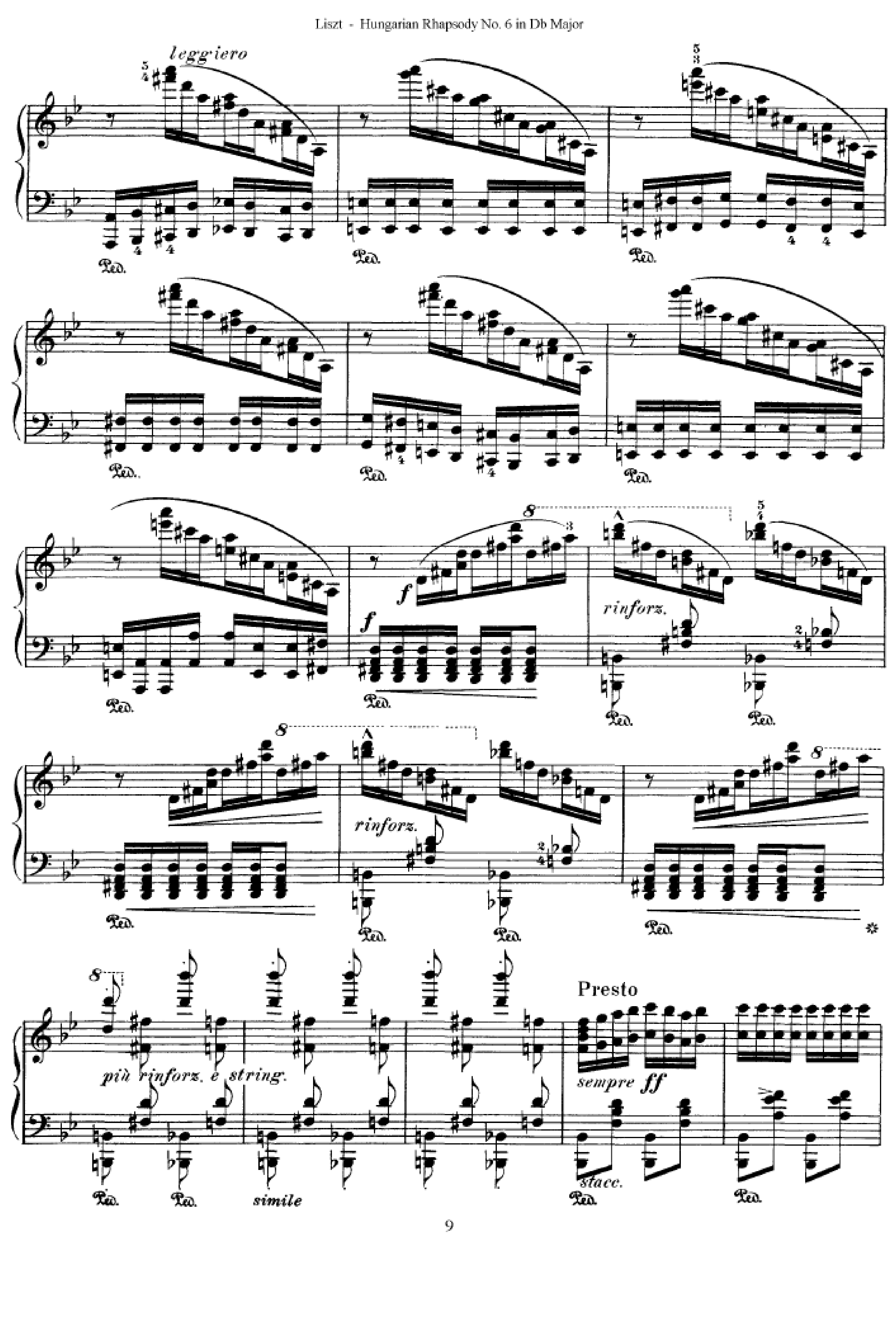匈牙利狂想曲第六号