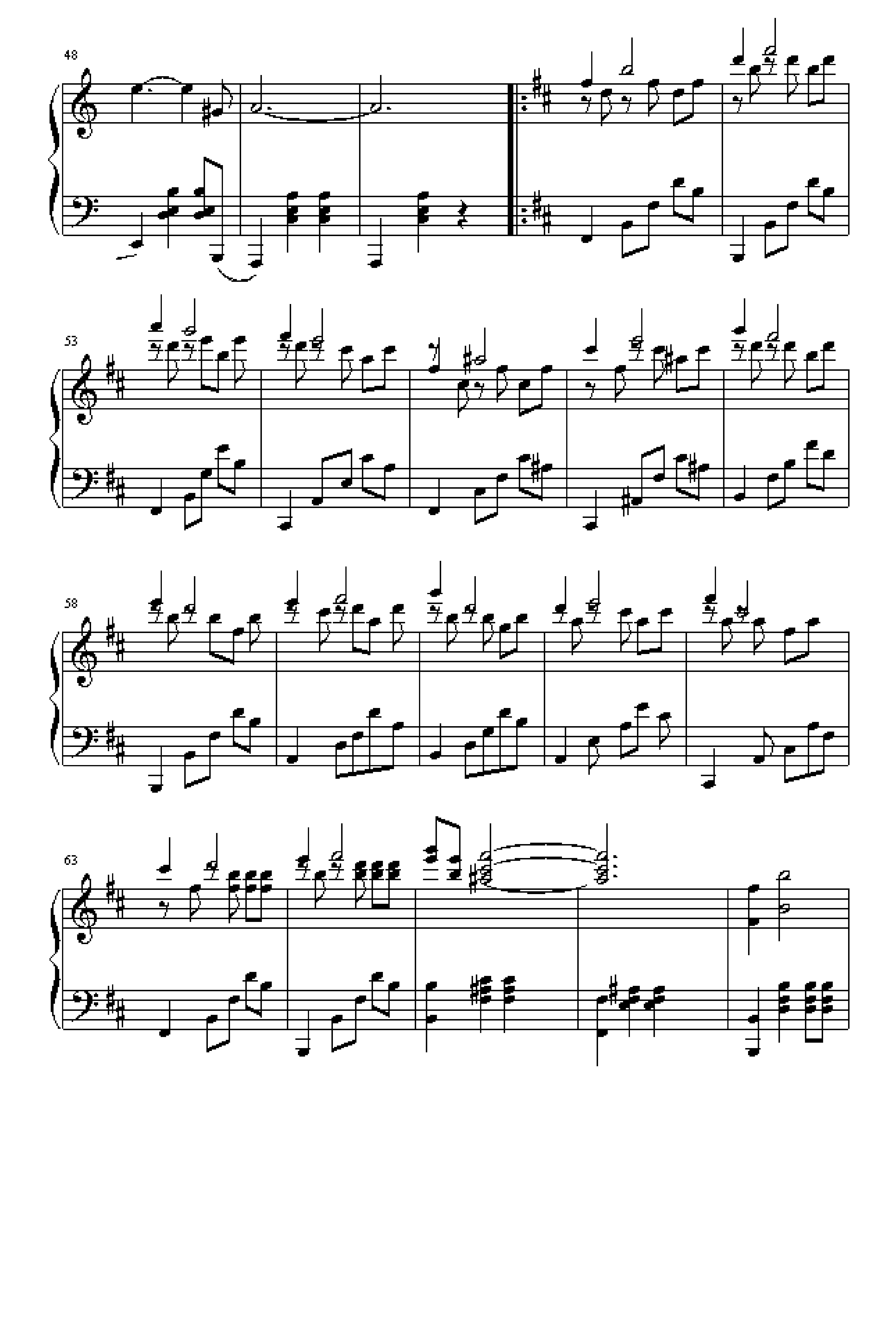 三拍子舞曲——华丽的幻想