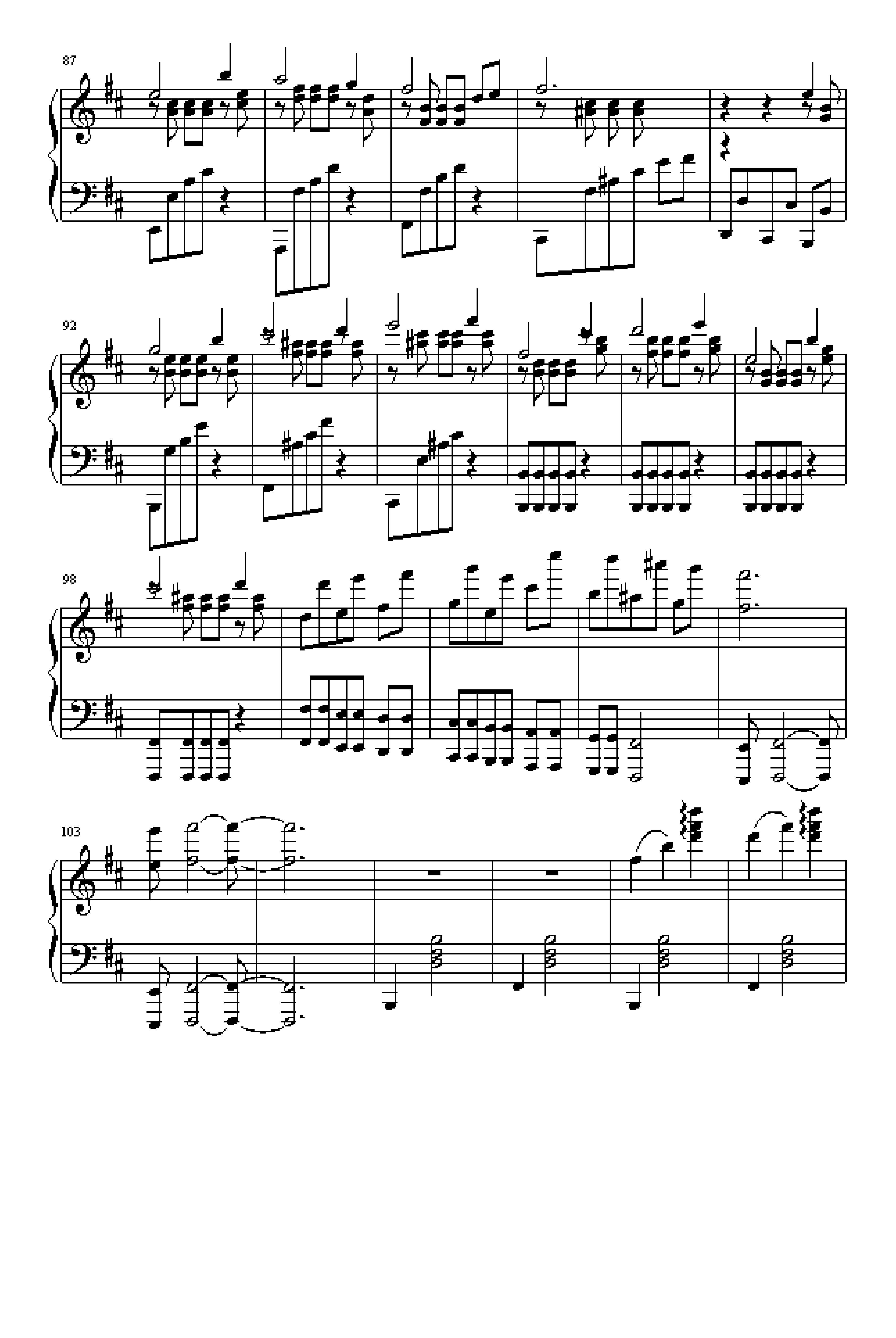 三拍子舞曲——华丽的幻想