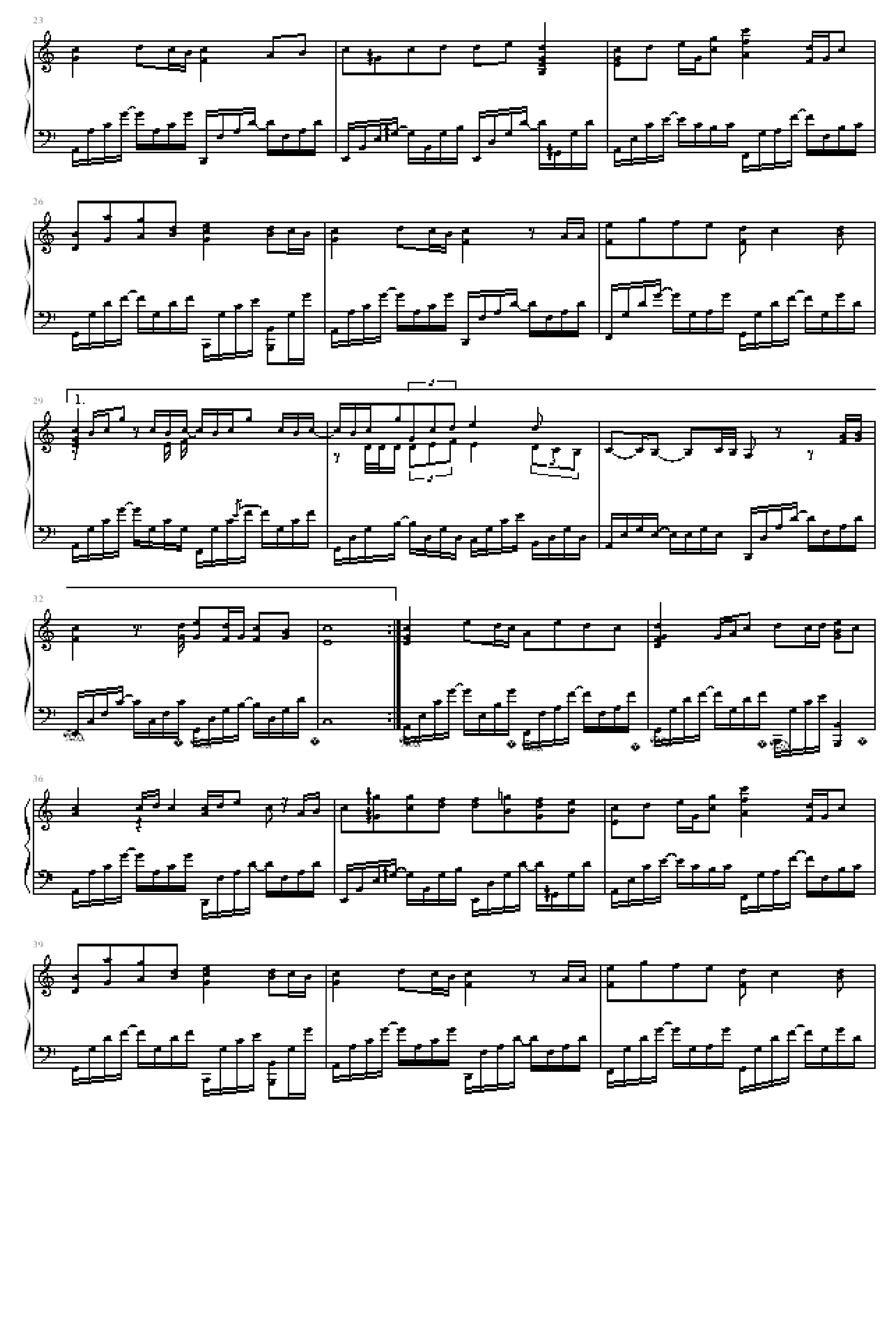 黑色毛衣 -05895464版钢琴谱-058****4-虫虫乐谱