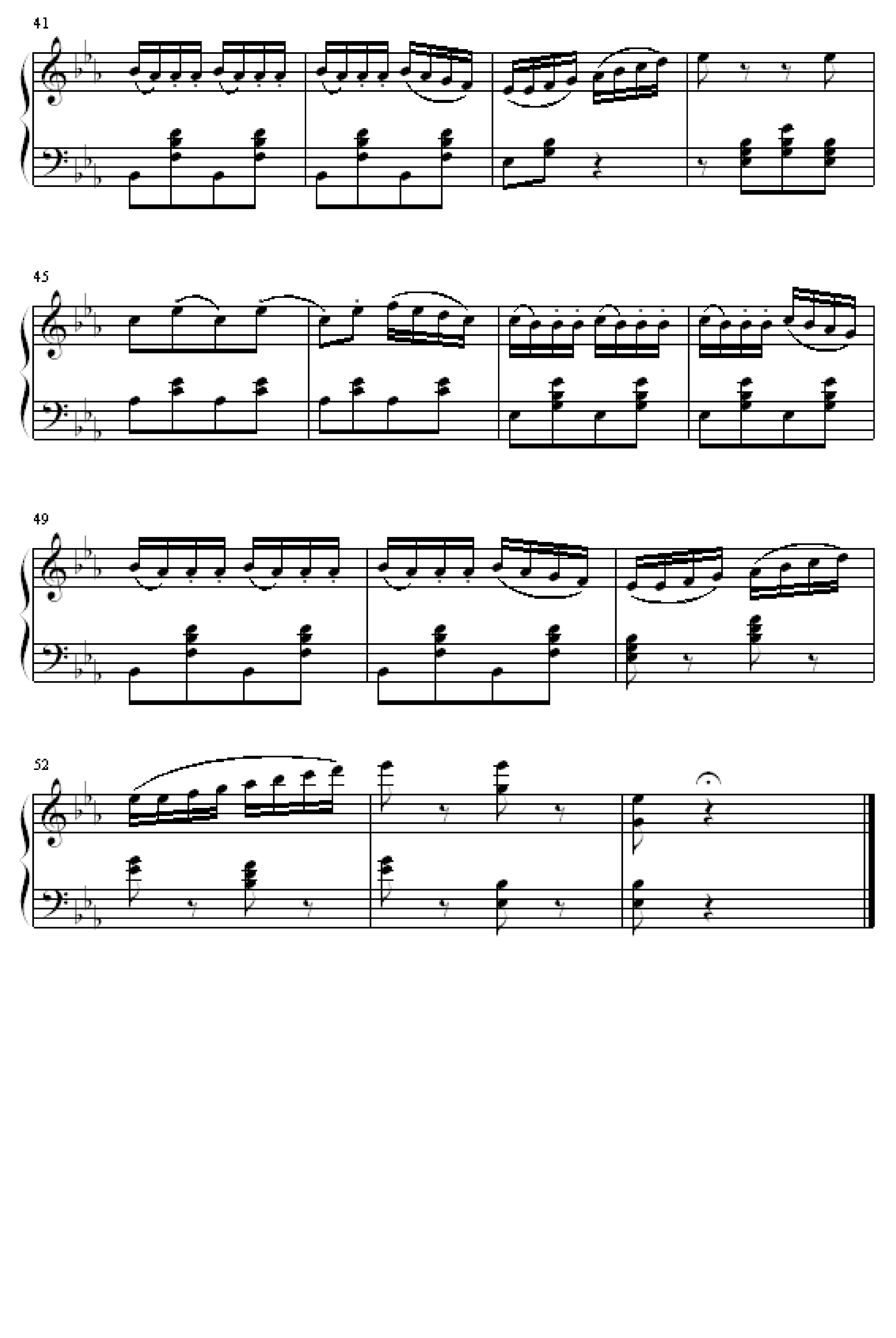 拿波里舞曲钢琴曲图片