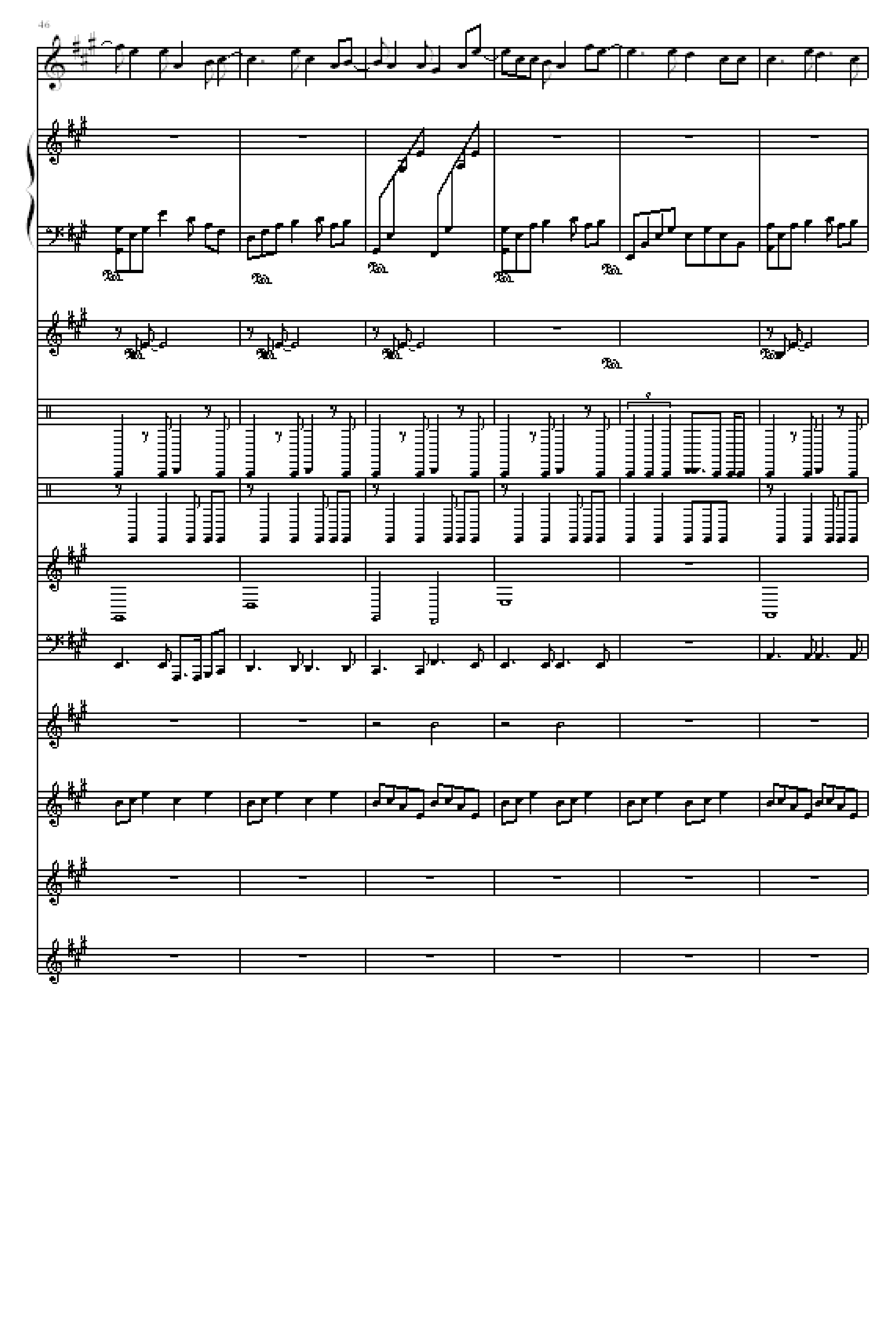 断了的弦-（总谱版）