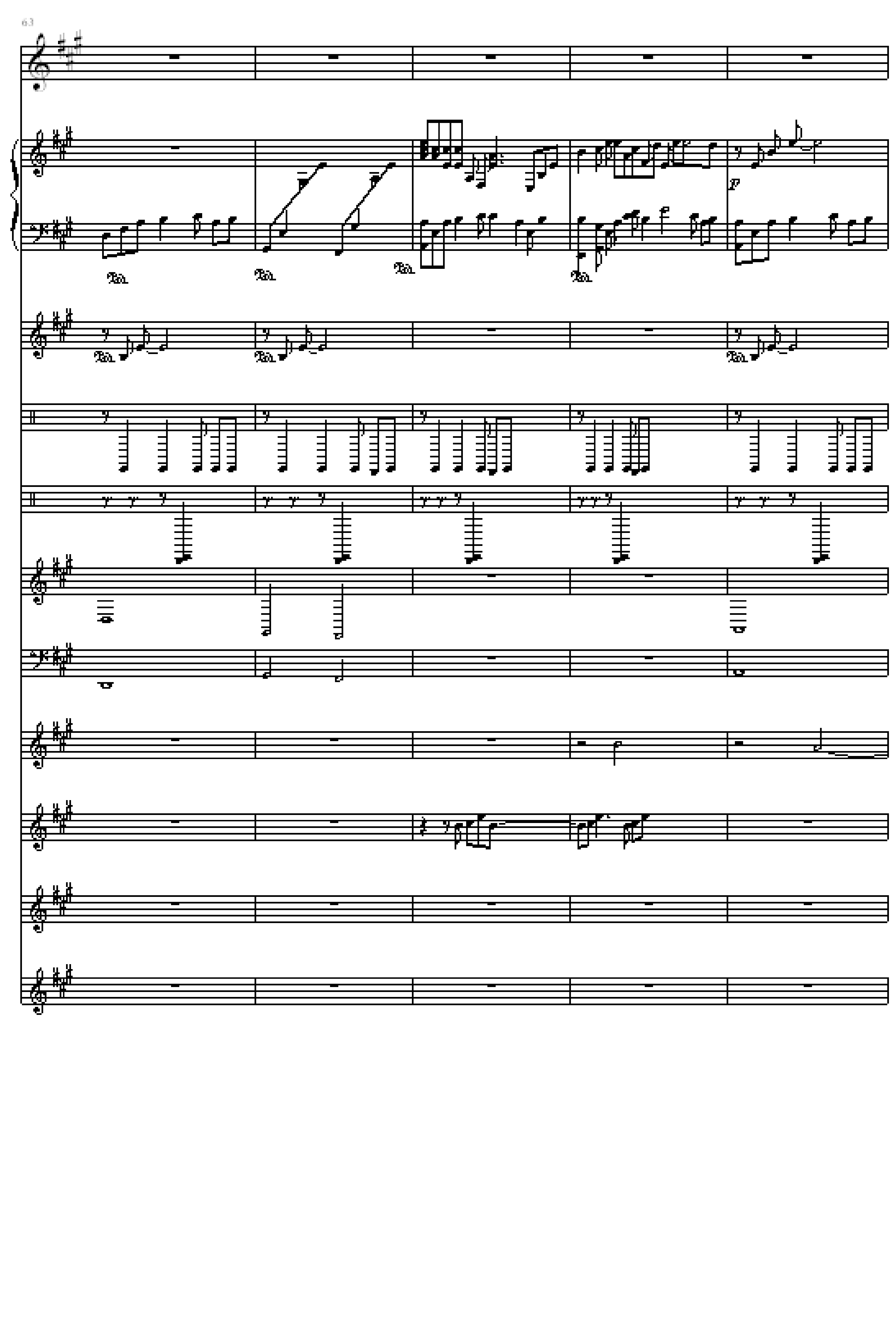 断了的弦-（总谱版）