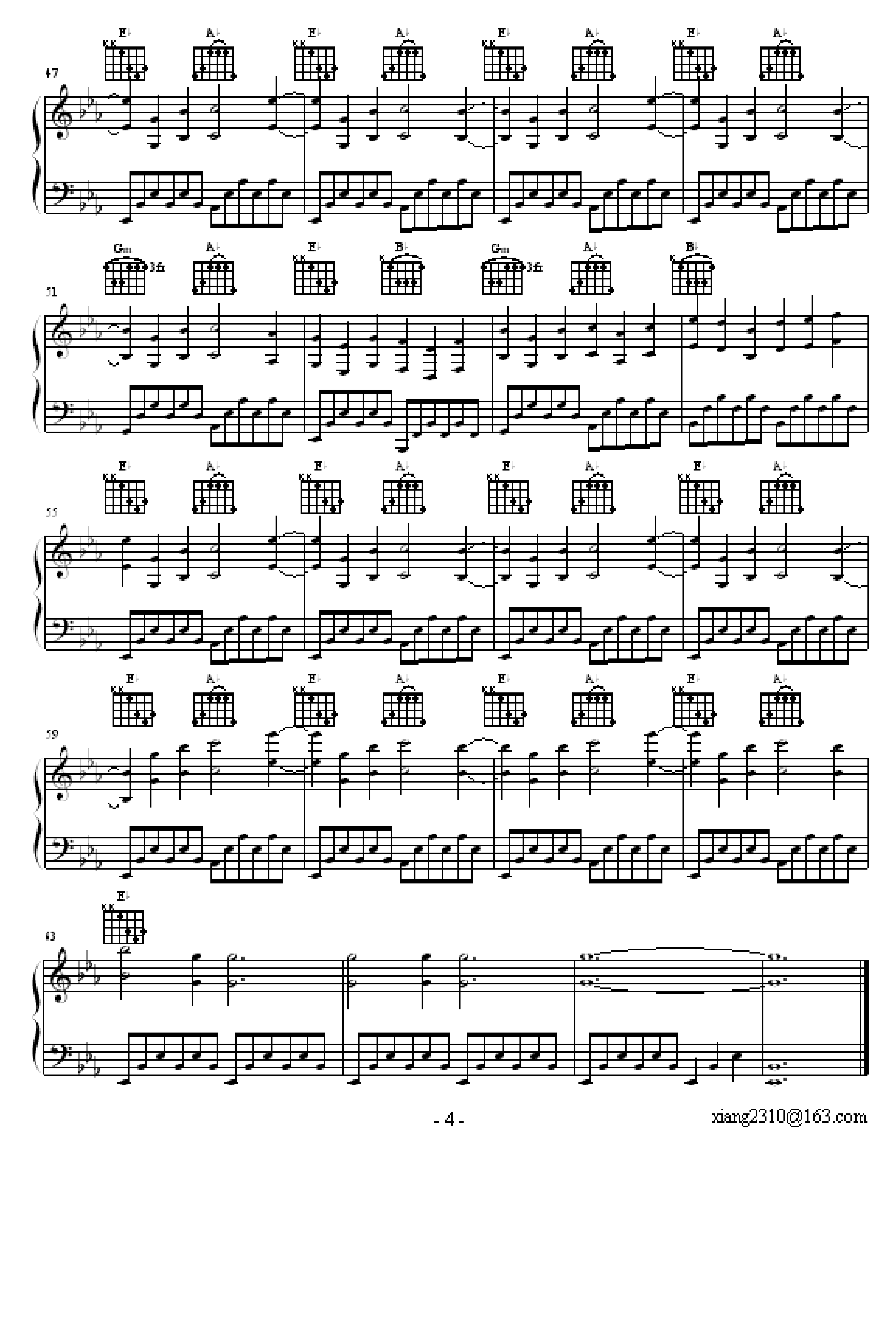 the memory of trees钢琴谱-519252893@qq.com-虫虫乐谱