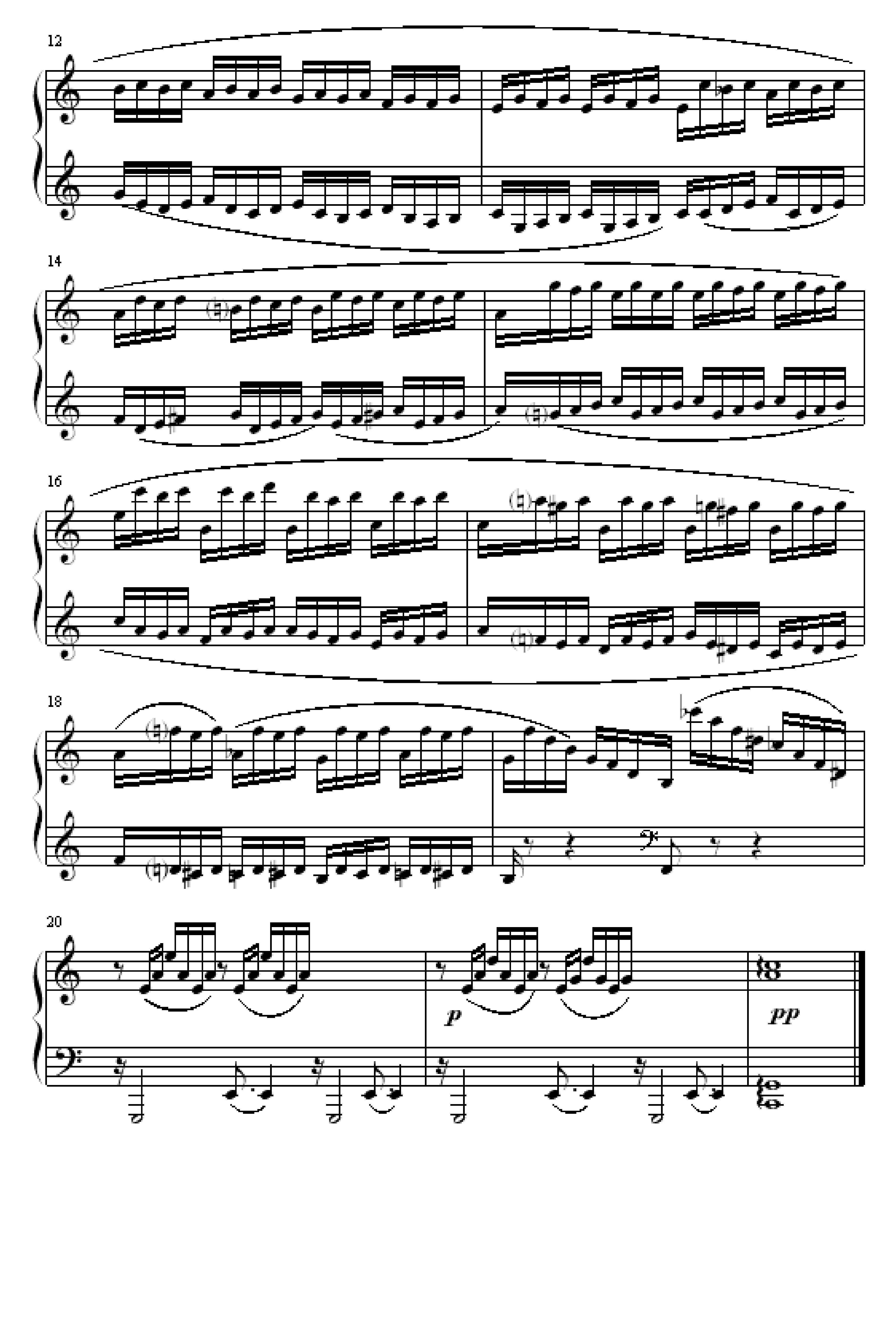 60首钢琴练习曲NO.1
