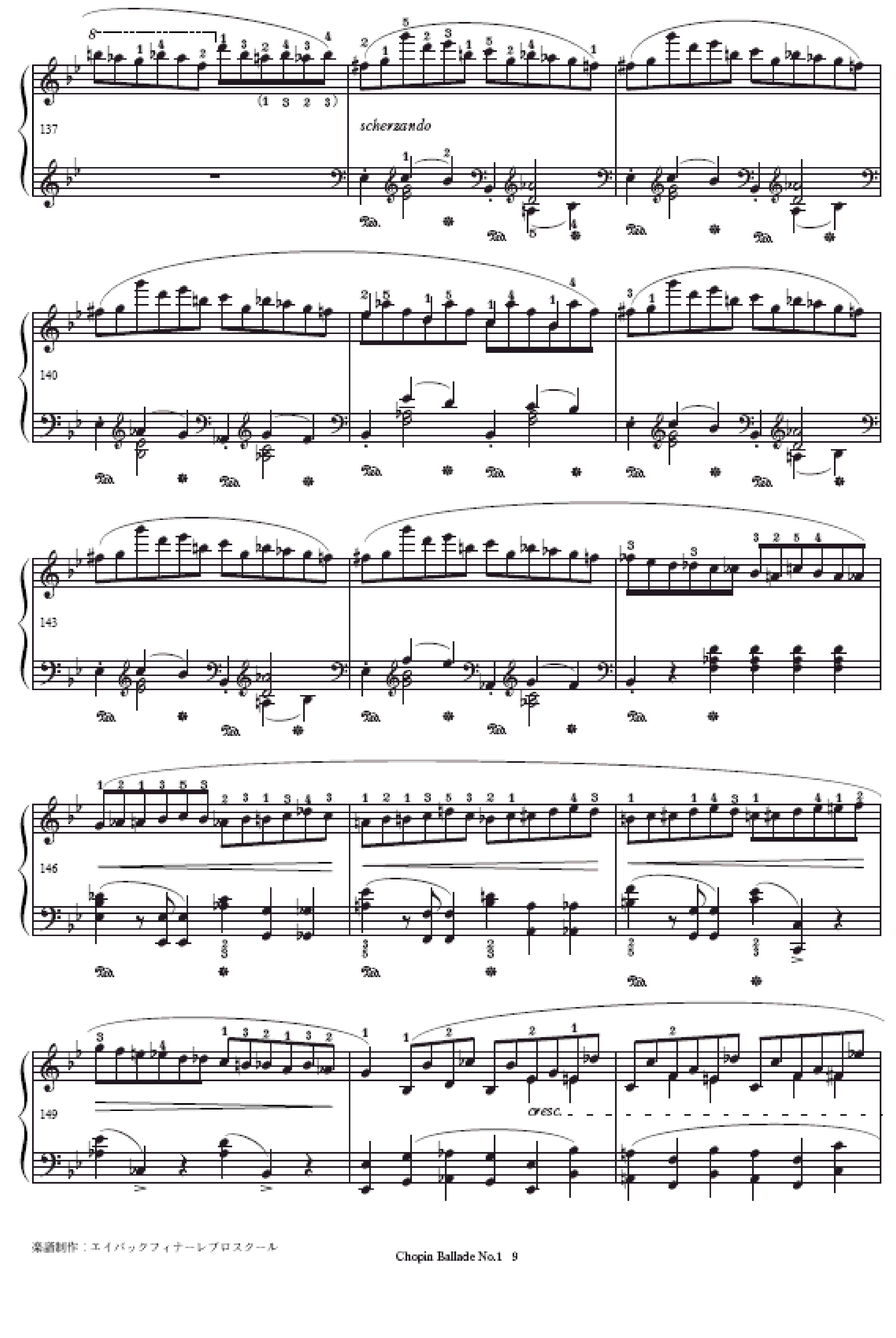 第一叙事曲-Ballade No.1