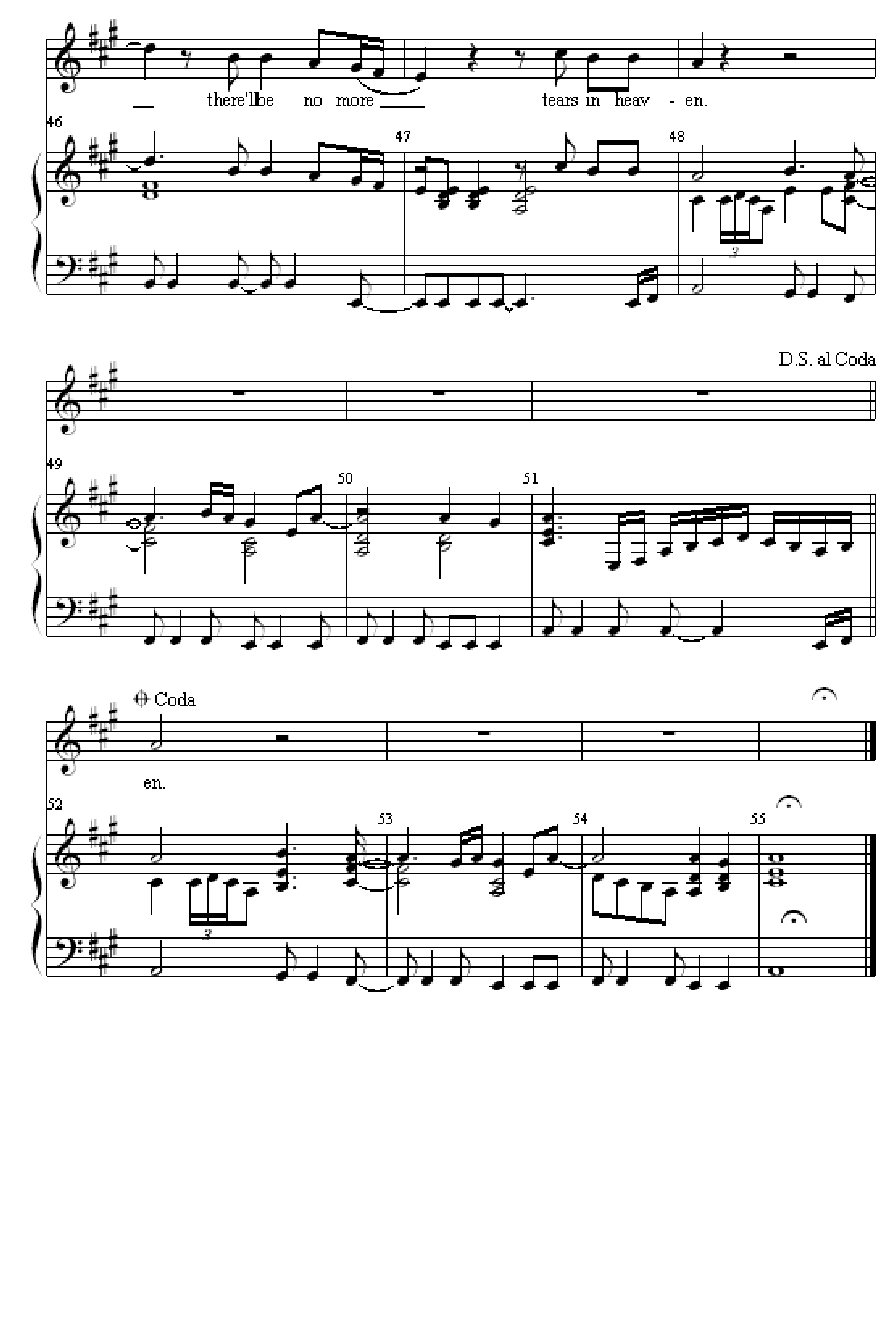 Tears In Heaven-泪洒天堂