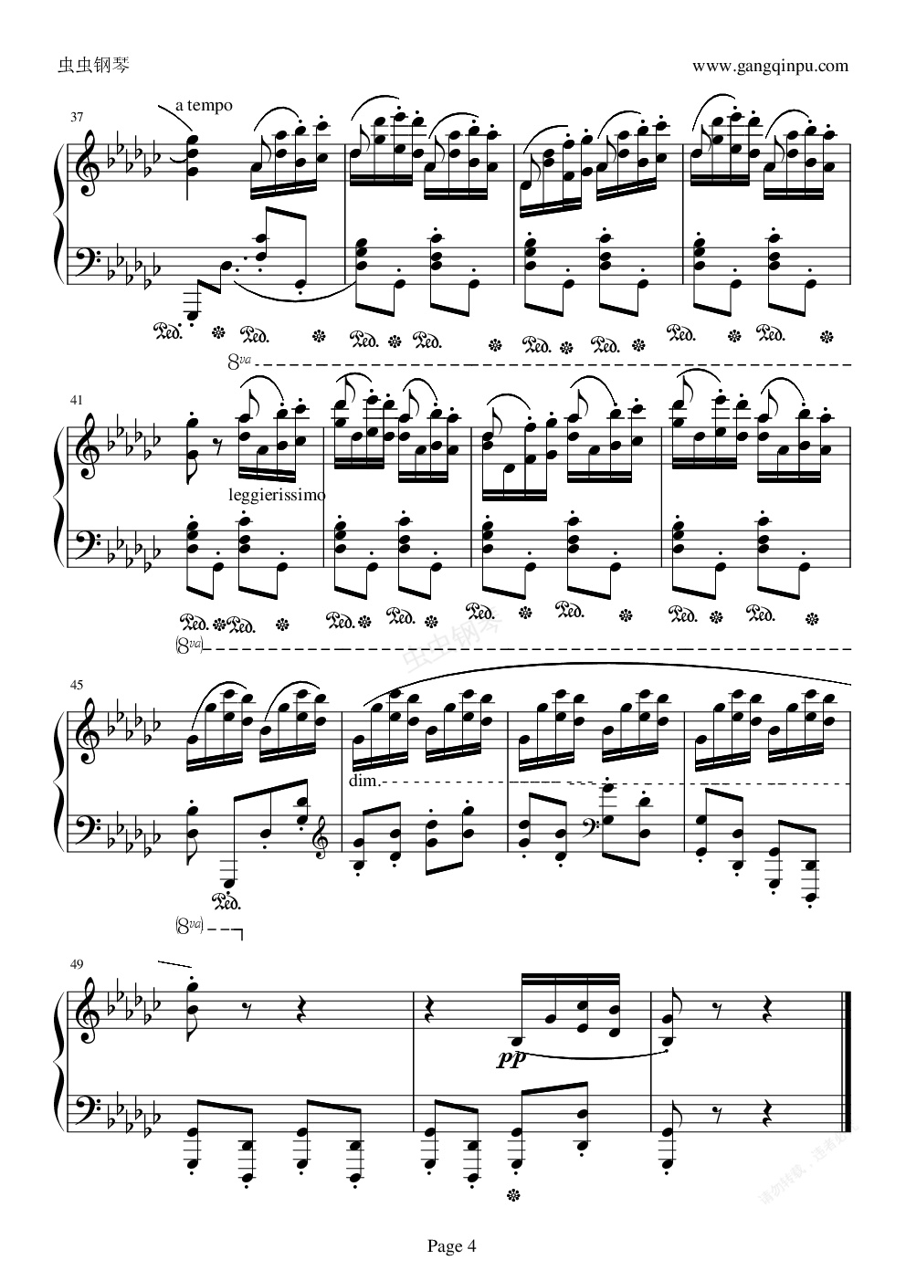 9钢琴谱,肖邦练习曲op25,no.9-钢琴谱,肖邦练习曲op25,no.