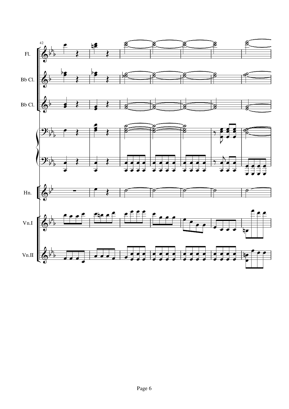 贝多芬的C小调第五命运交响曲总谱