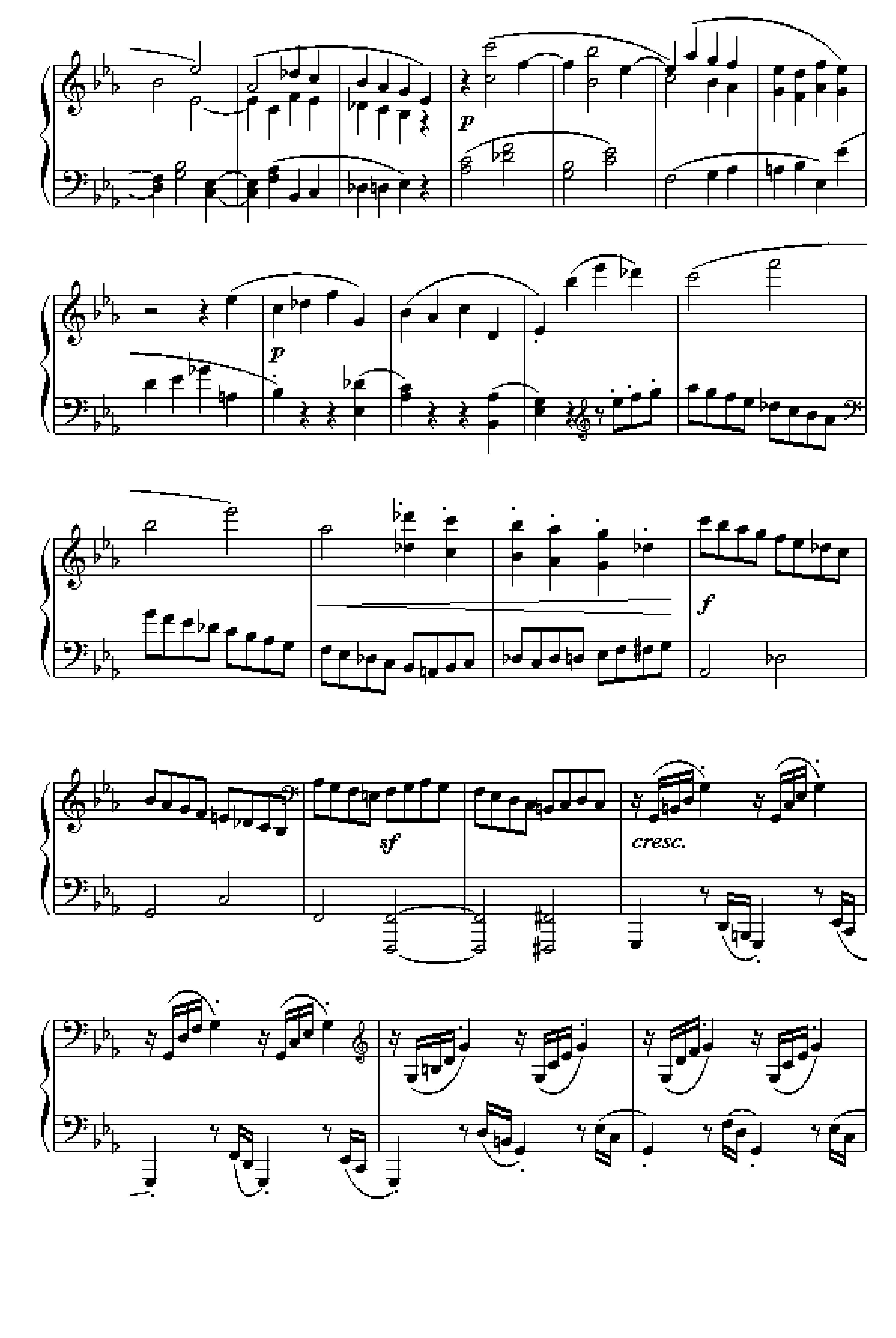 悲怆奏鸣曲第三乐章