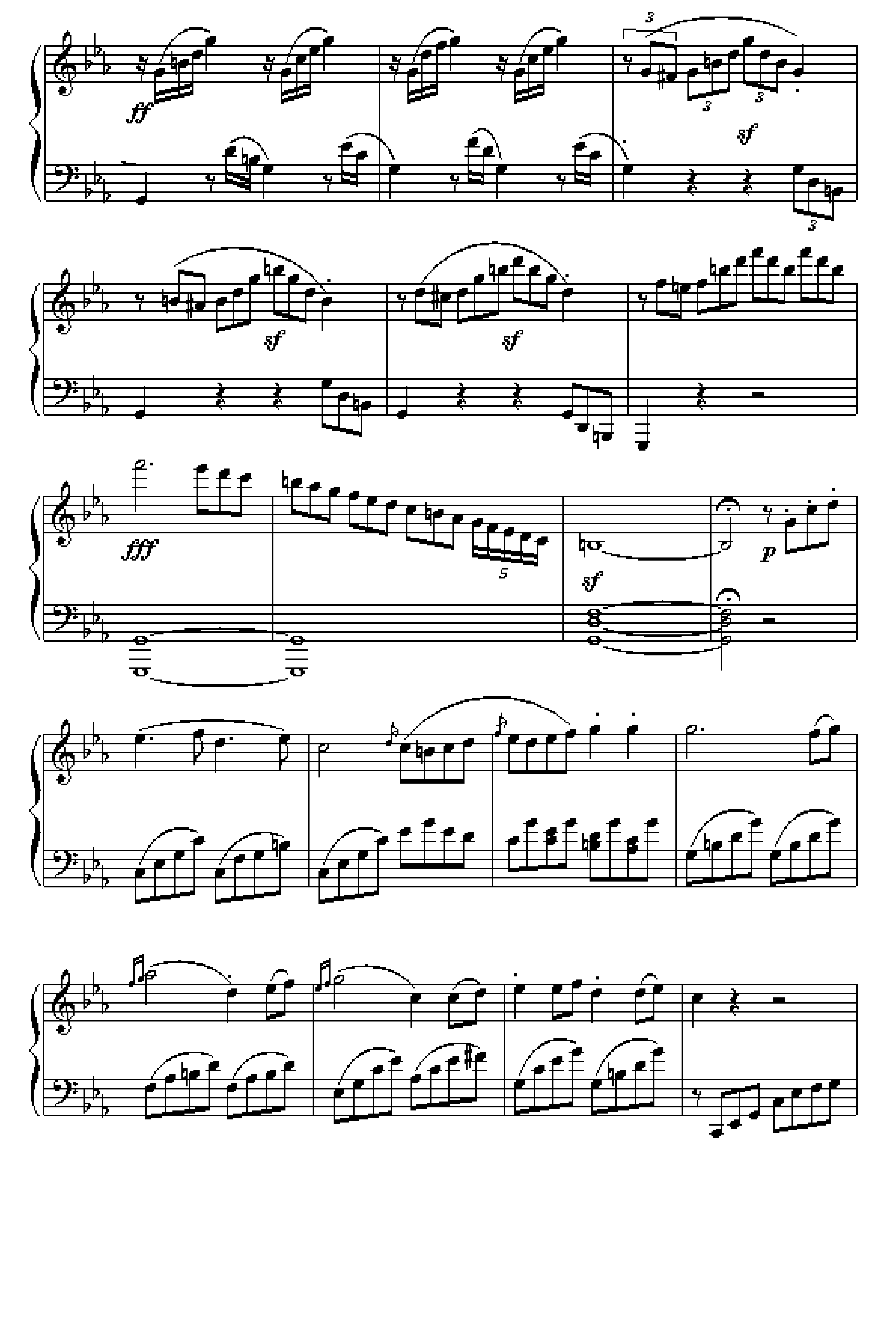 悲怆奏鸣曲第三乐章