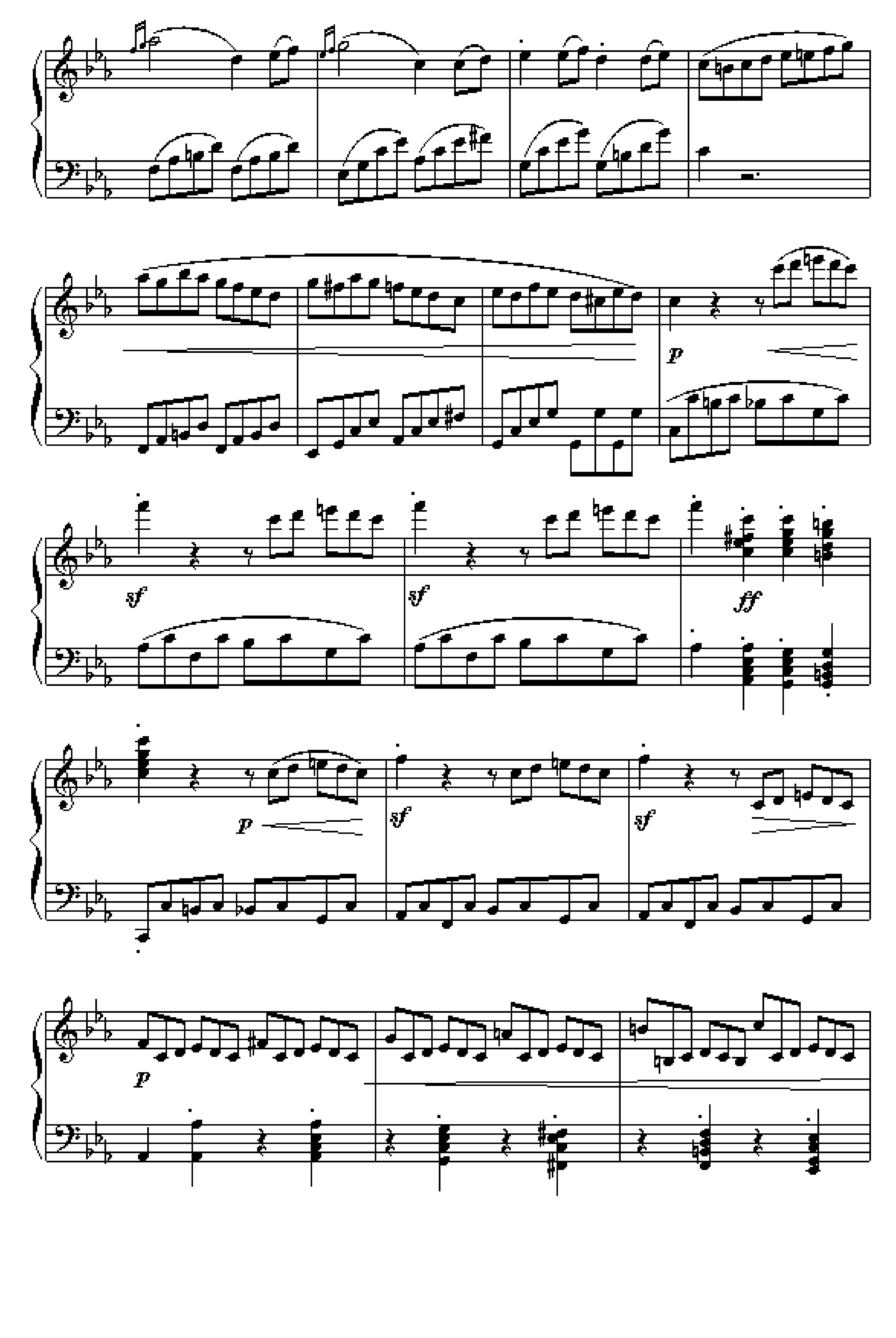 悲怆奏鸣曲第三乐章