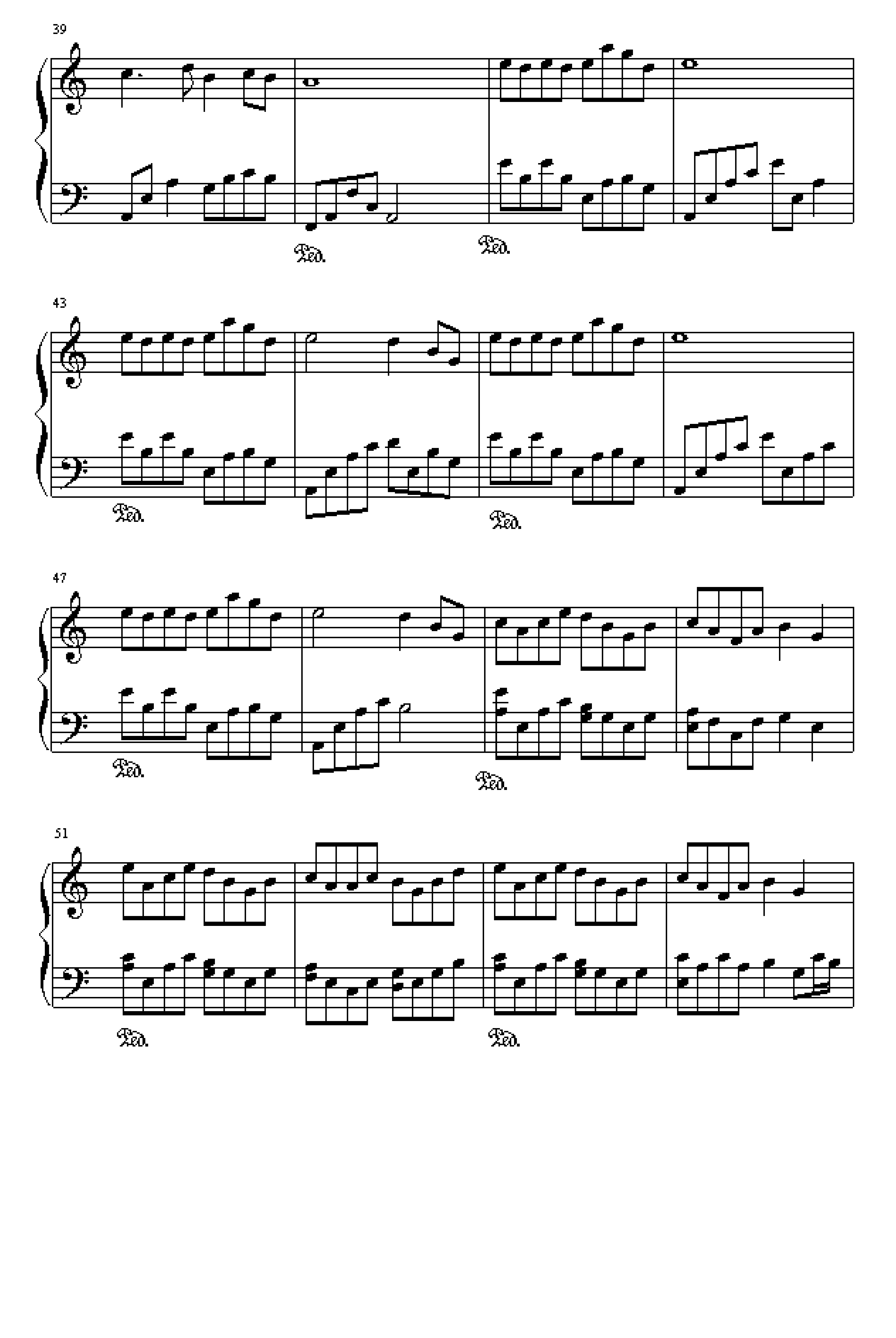 姜氏孤儿吉他谱