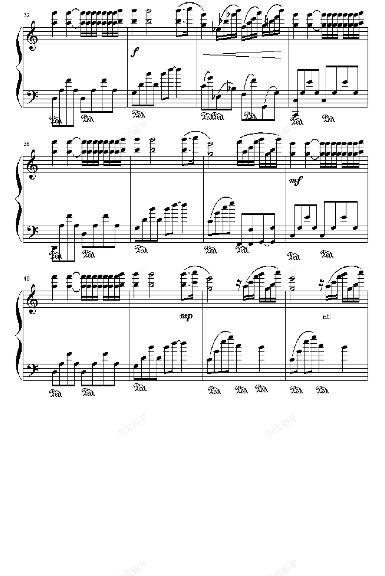 献给艾德琳的诗,献给艾德琳的诗钢琴谱,献给艾德琳的诗c调钢琴谱,献给