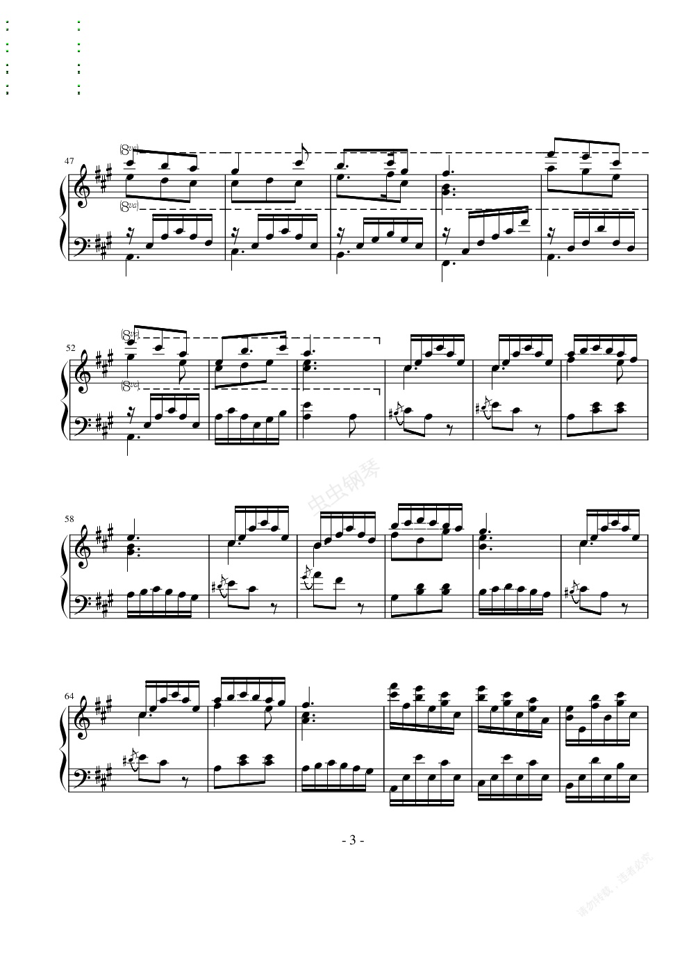 春之舞钢琴独奏