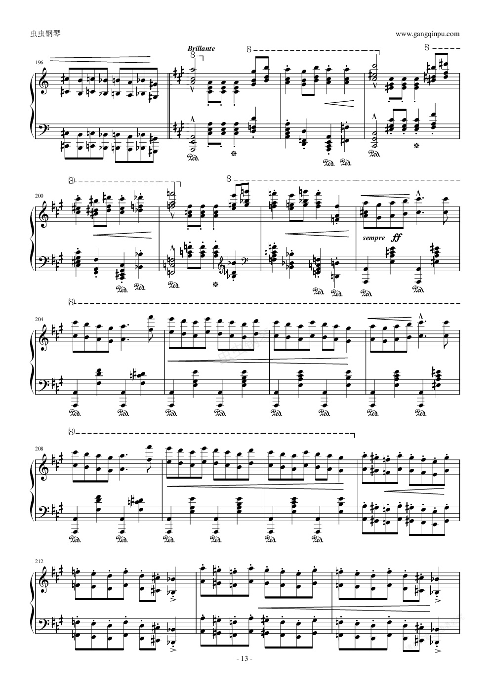 李斯特匈牙利狂想曲15号拉科奇进行曲