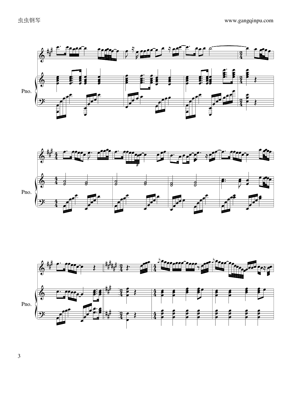 bressanone吉他谱 - 虫虫吉他谱免费下载 - 虫虫吉他