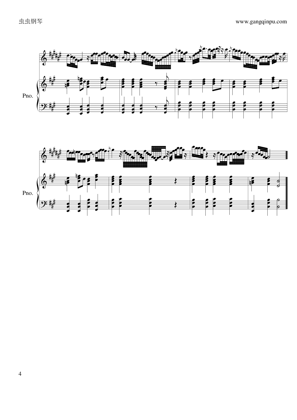bressanone吉他谱 - 虫虫吉他谱免费下载 - 虫虫吉他