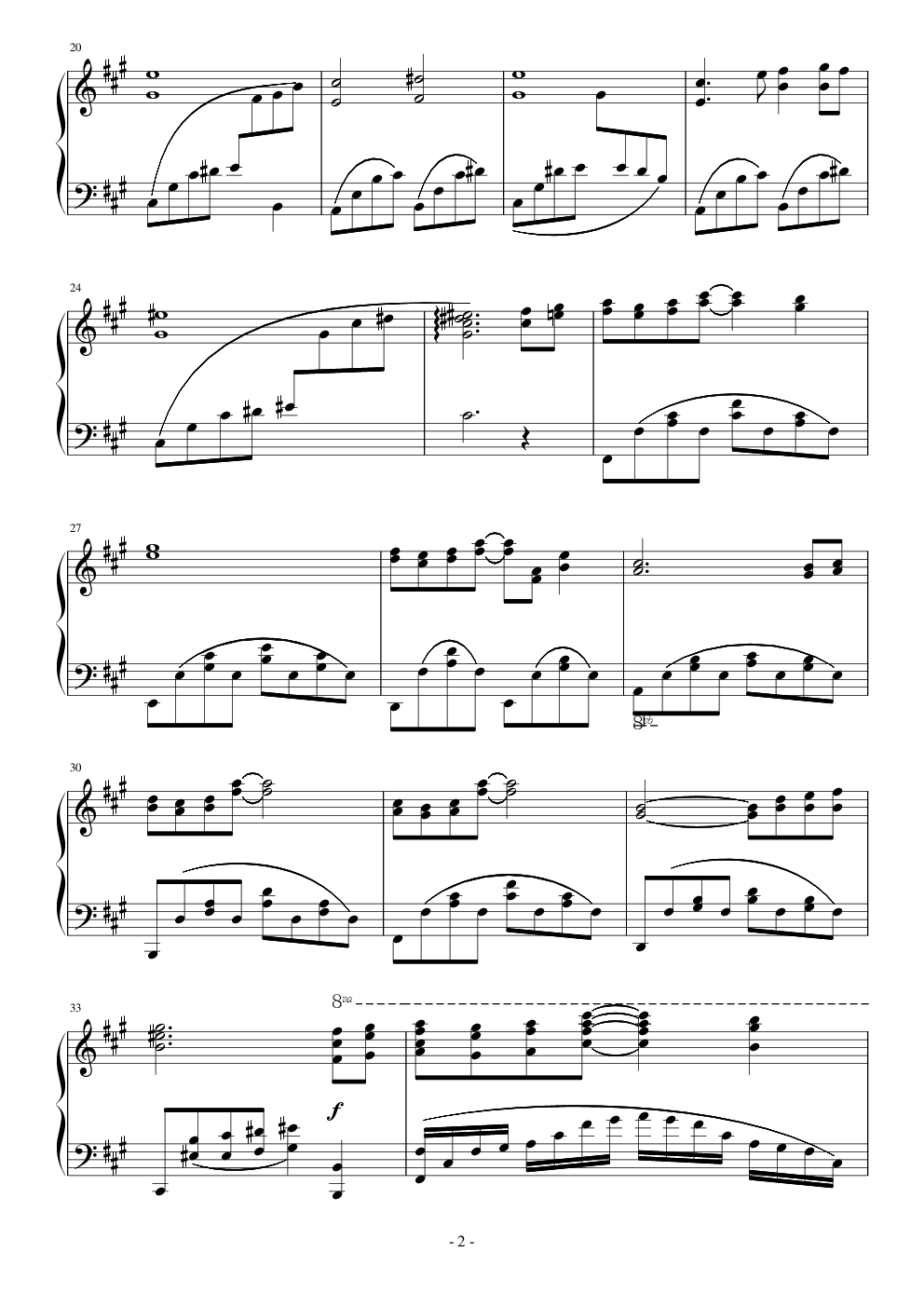 琴操钢琴谱-悼念死难同胞-虫虫乐谱
