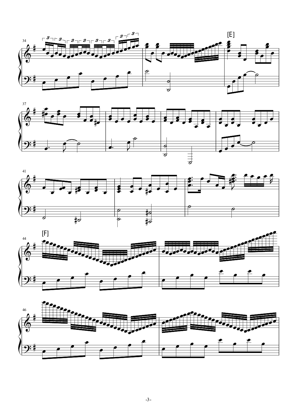 unfinished - by yoshiki钢琴谱-川崎美和子-虫虫乐谱