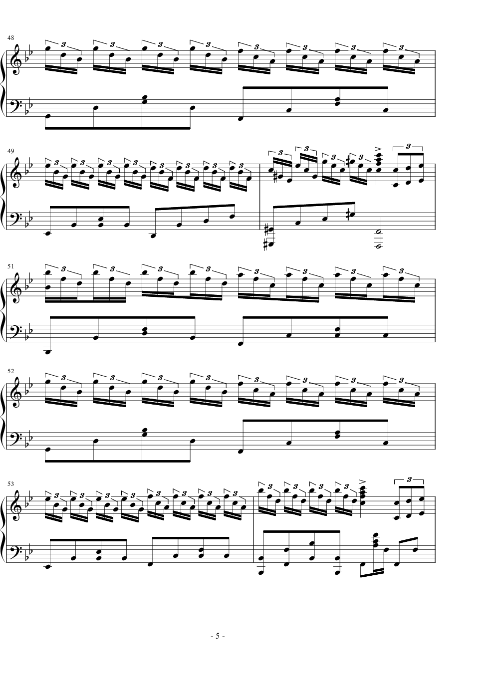 奉献（钢琴伴奏版）