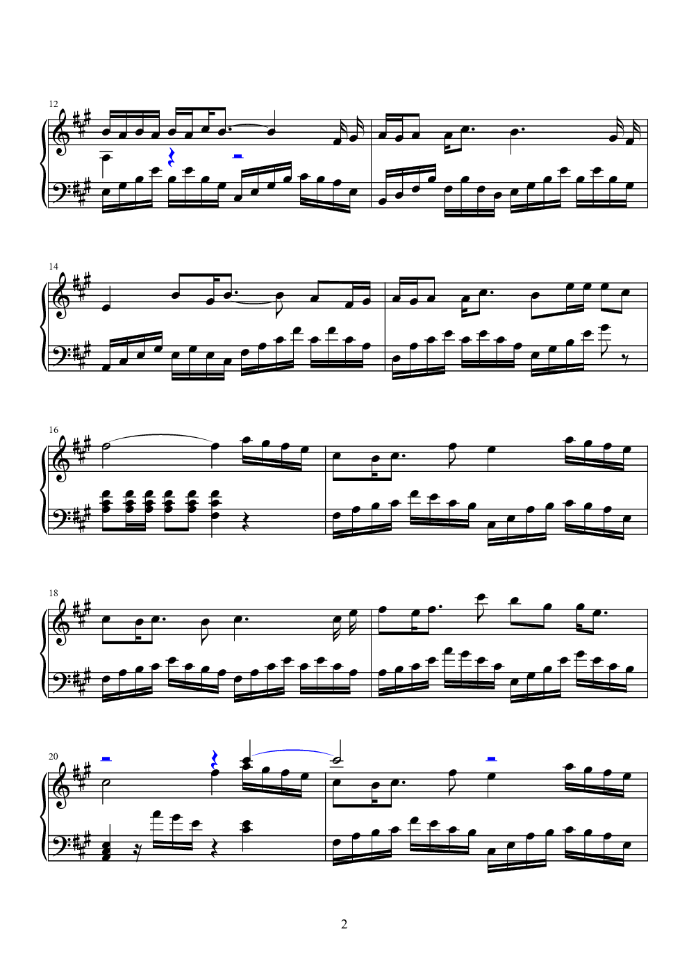 长生诀(西瓜jun)钢琴谱-cynmit05-虫虫乐谱