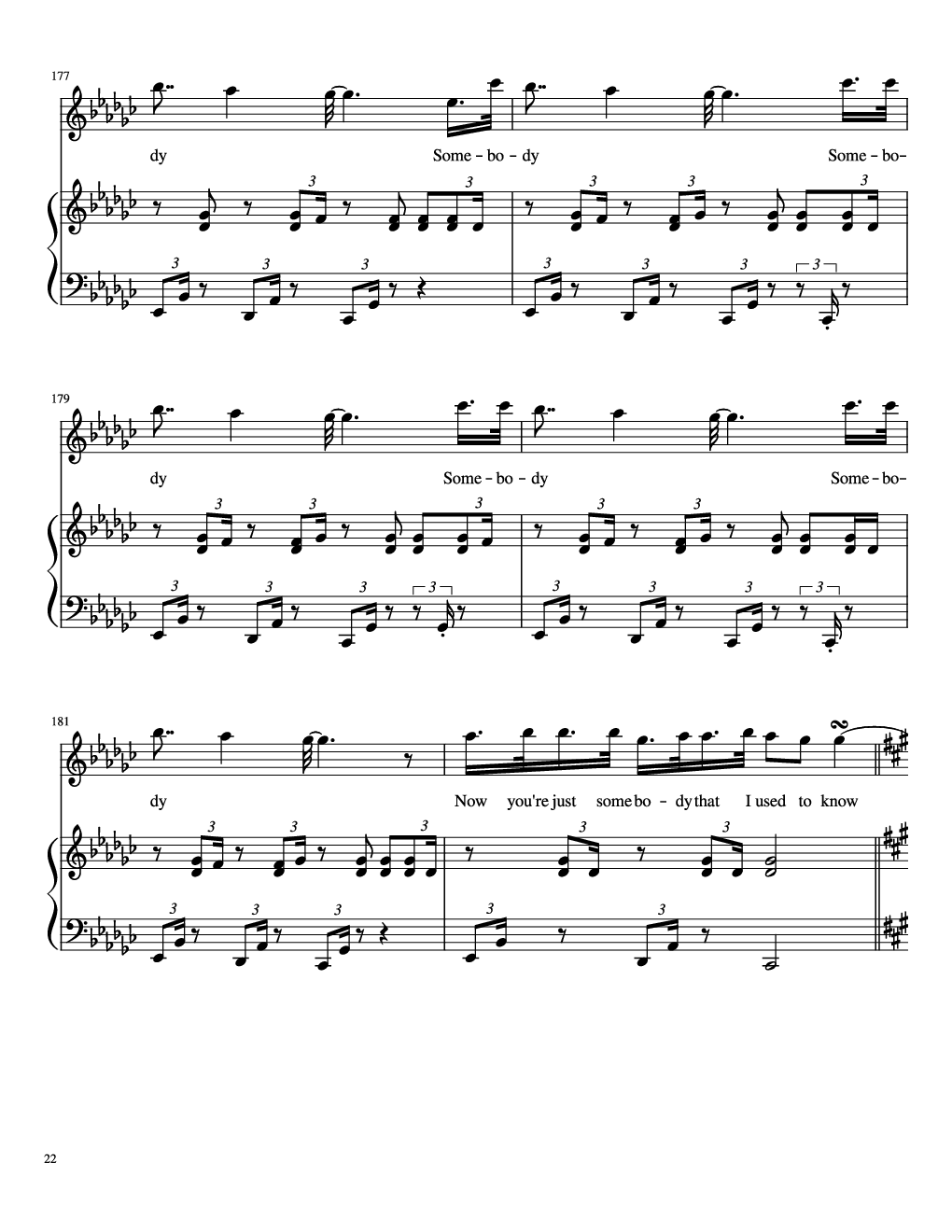 演唱会歌曲串烧 弹唱谱钢琴谱-CocoYuan-虫虫乐谱