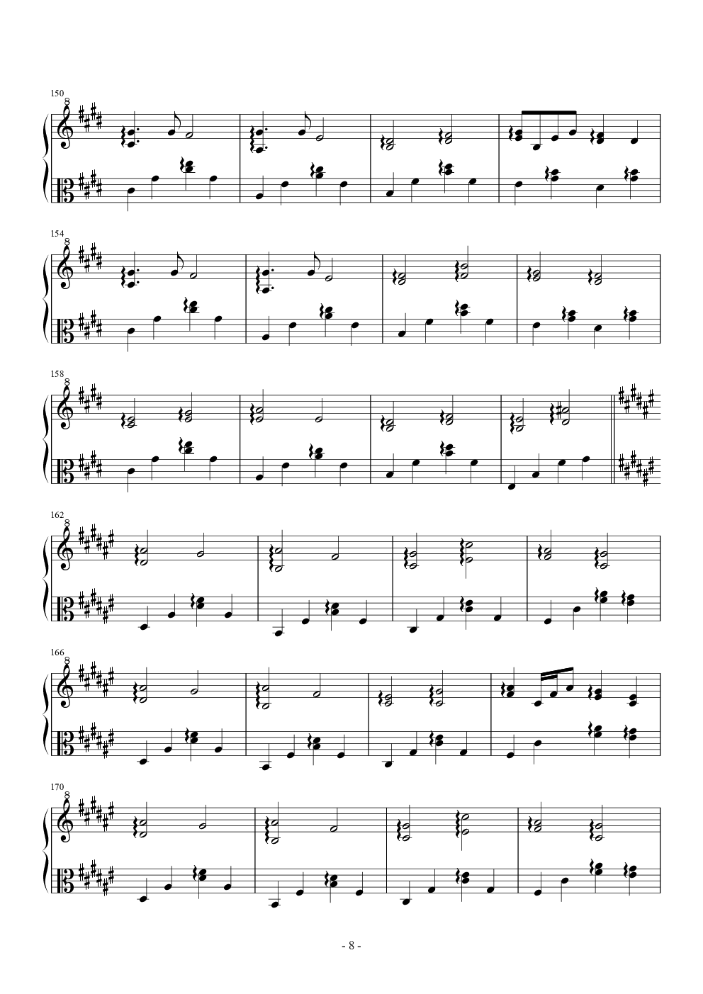 活动小丑 からくりピエロ 八音盒版伴奏