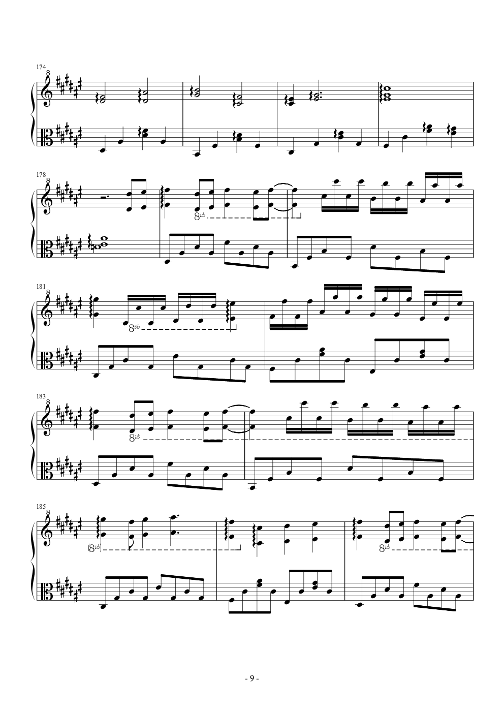 活动小丑 からくりピエロ 八音盒版伴奏