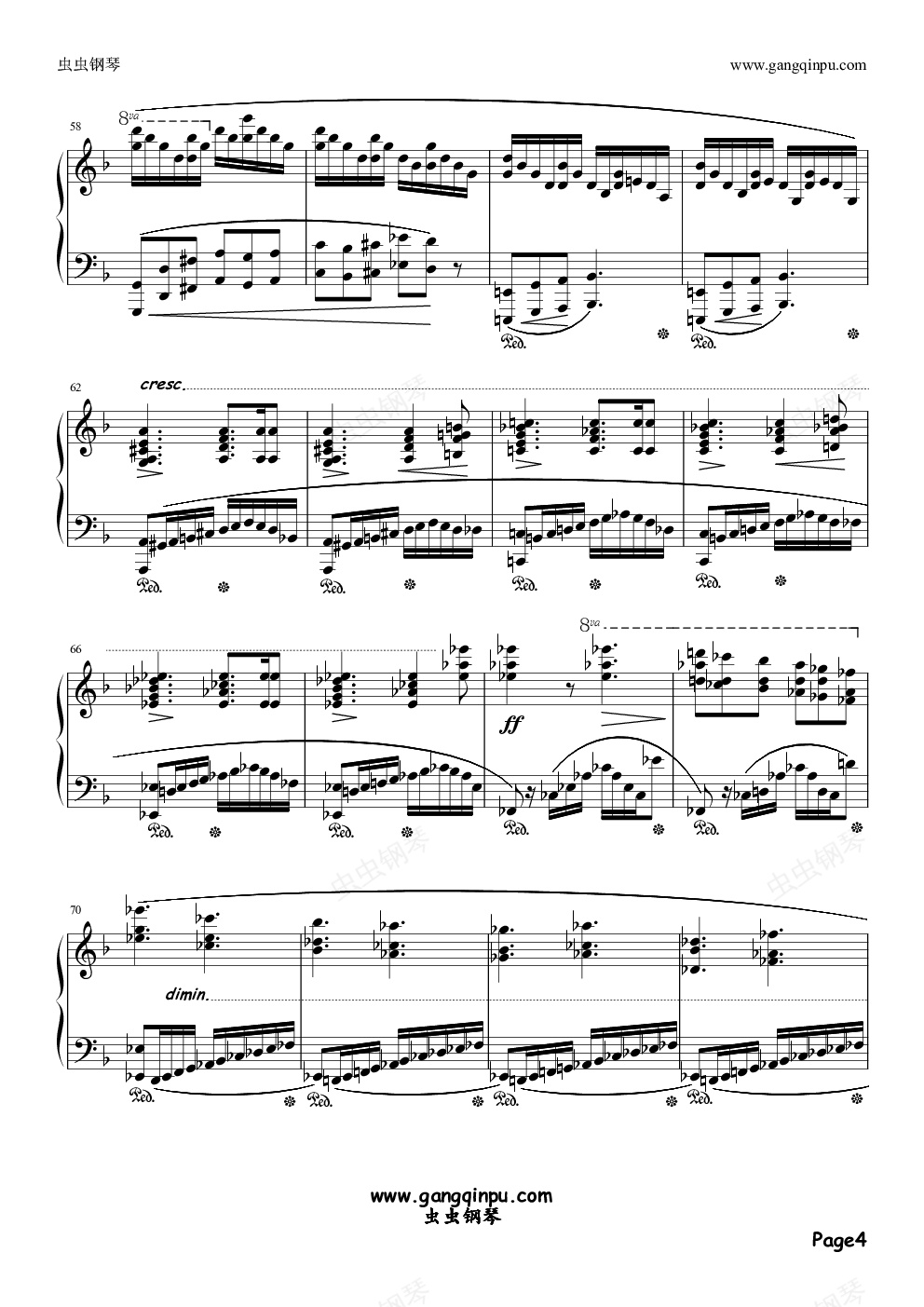 肖邦第二号叙事曲f大调