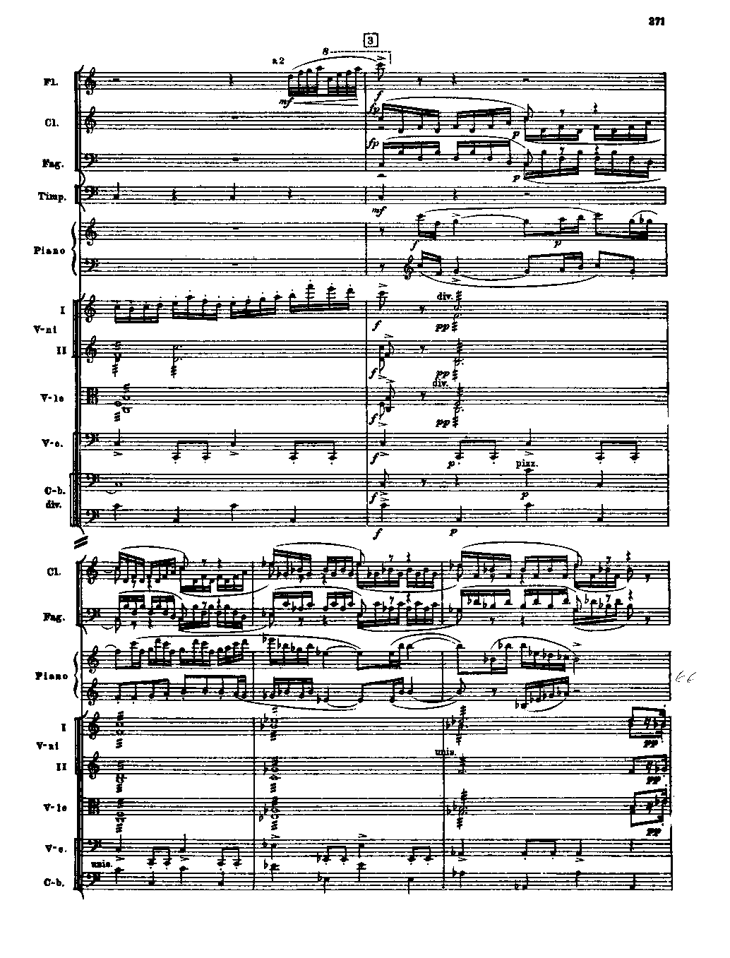 普罗科菲耶夫第三钢琴协奏曲总谱