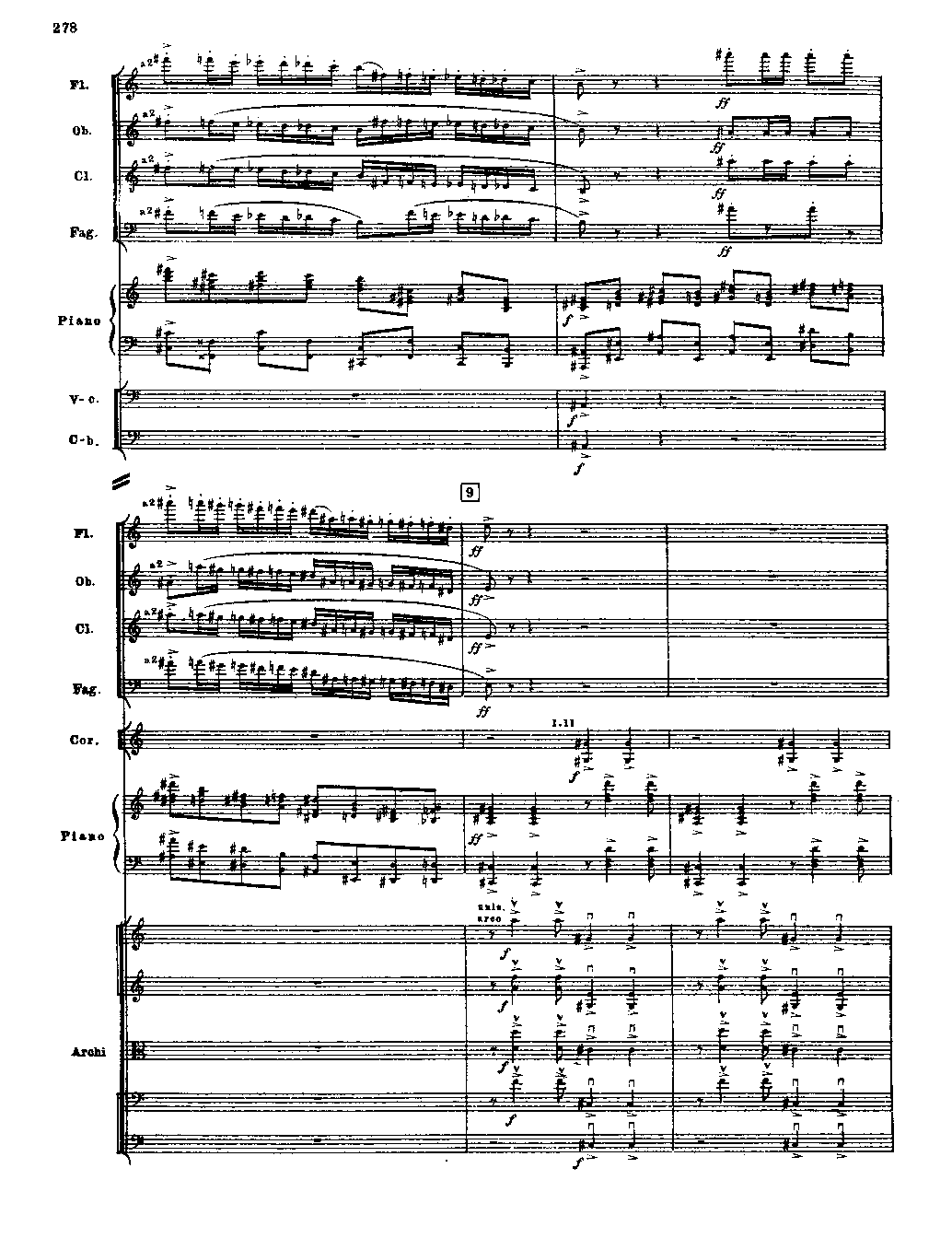 普罗科菲耶夫第三钢琴协奏曲总谱