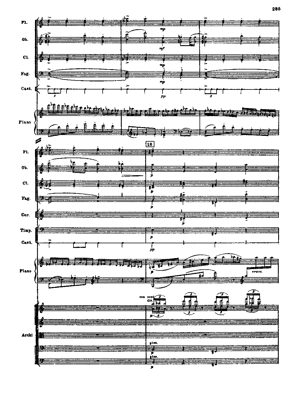 普罗科菲耶夫第三钢琴协奏曲总谱