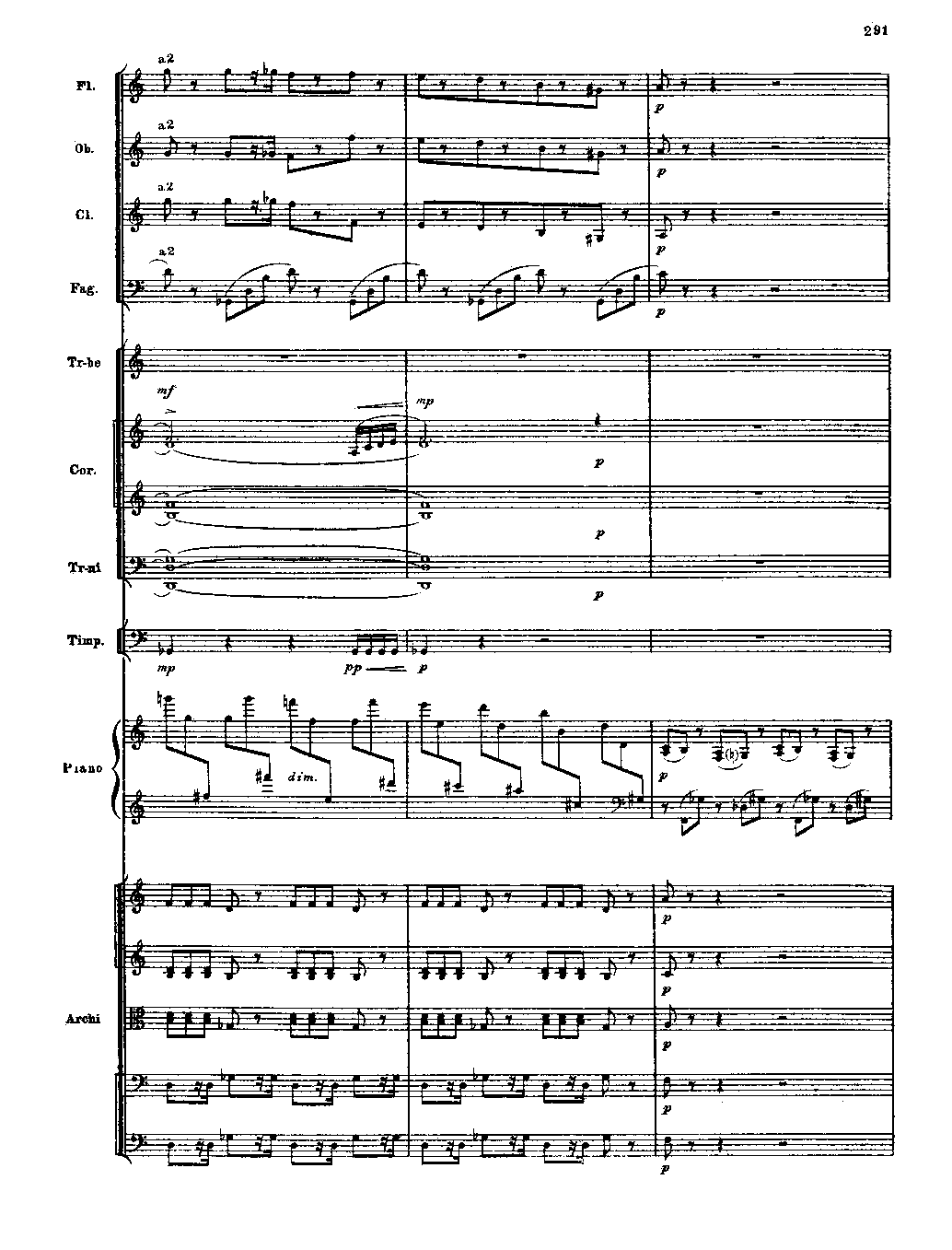 普罗科菲耶夫第三钢琴协奏曲总谱