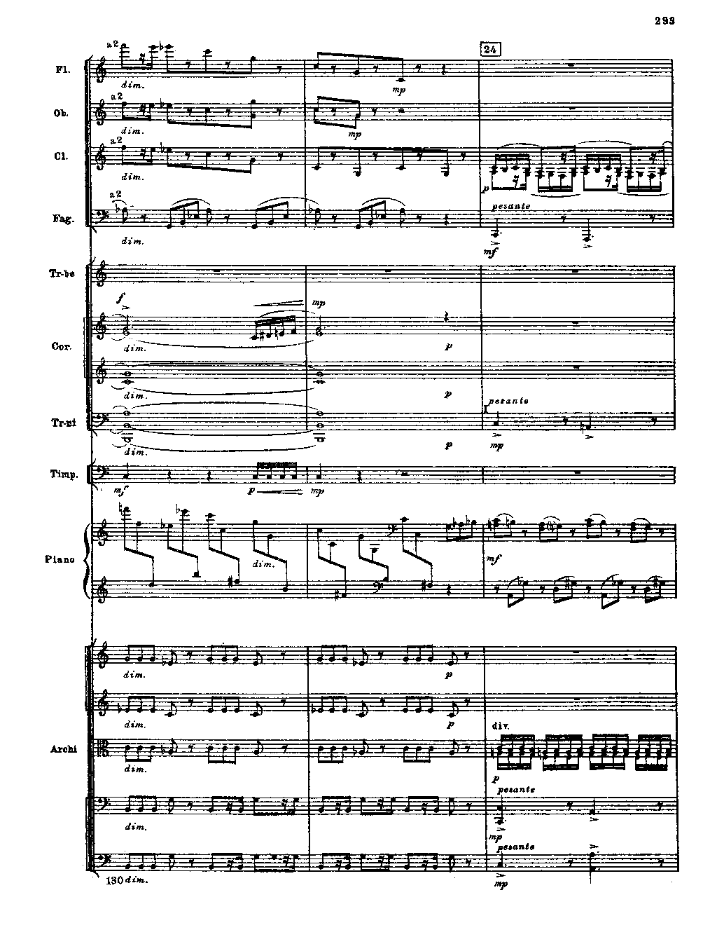 普罗科菲耶夫第三钢琴协奏曲总谱