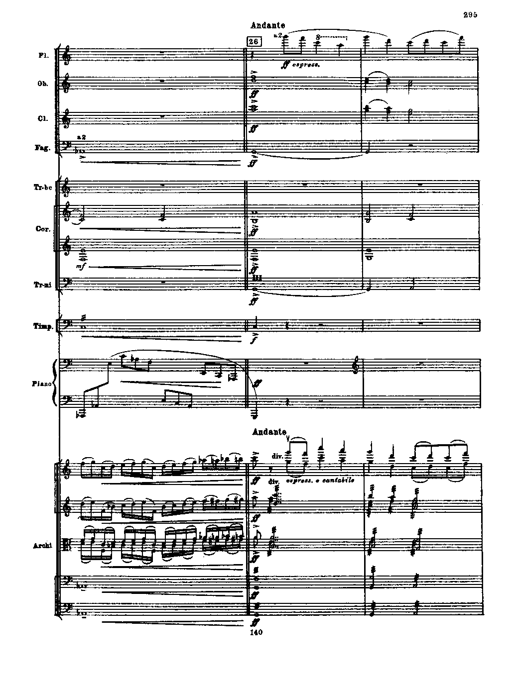 普罗科菲耶夫第三钢琴协奏曲总谱