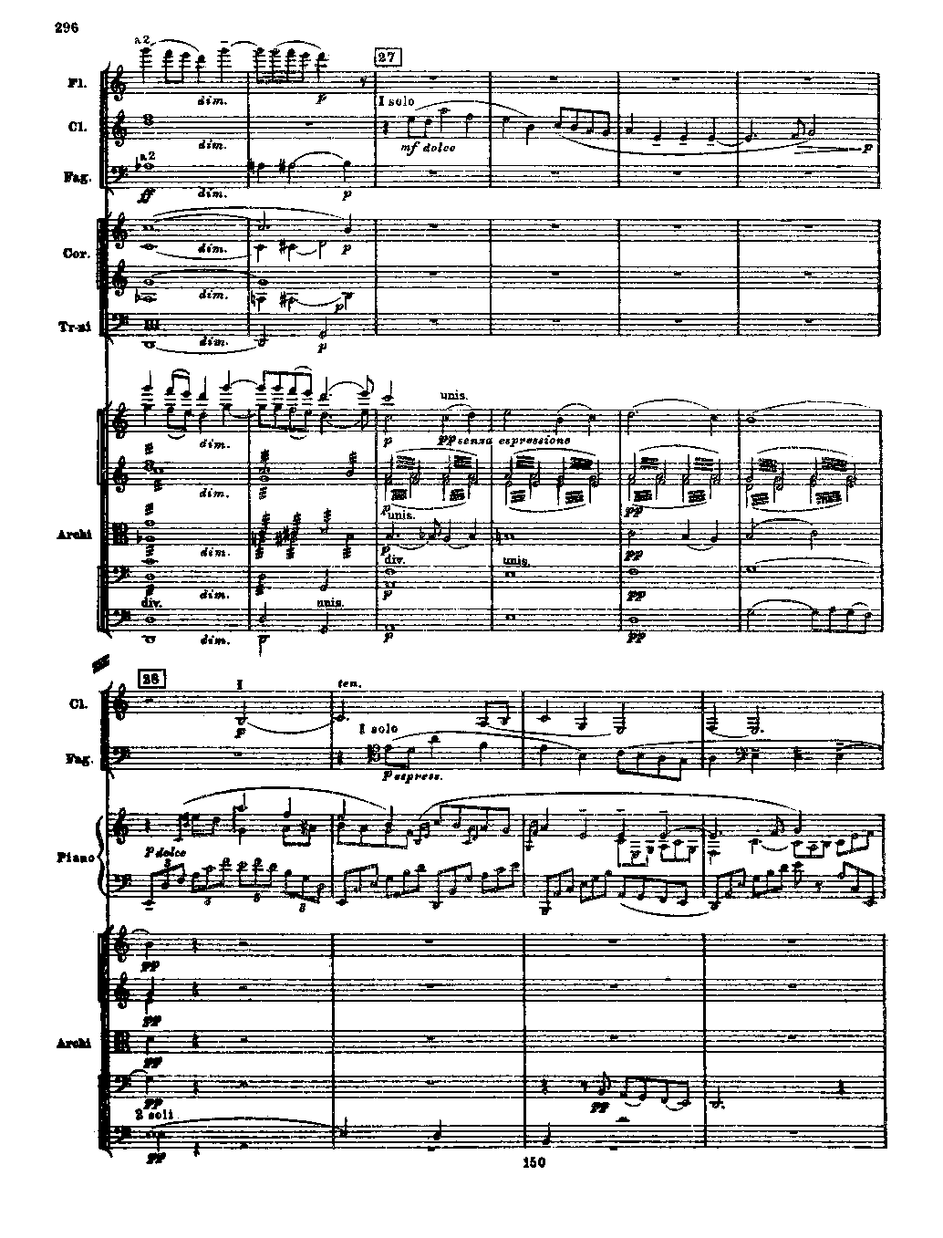 普罗科菲耶夫第三钢琴协奏曲总谱