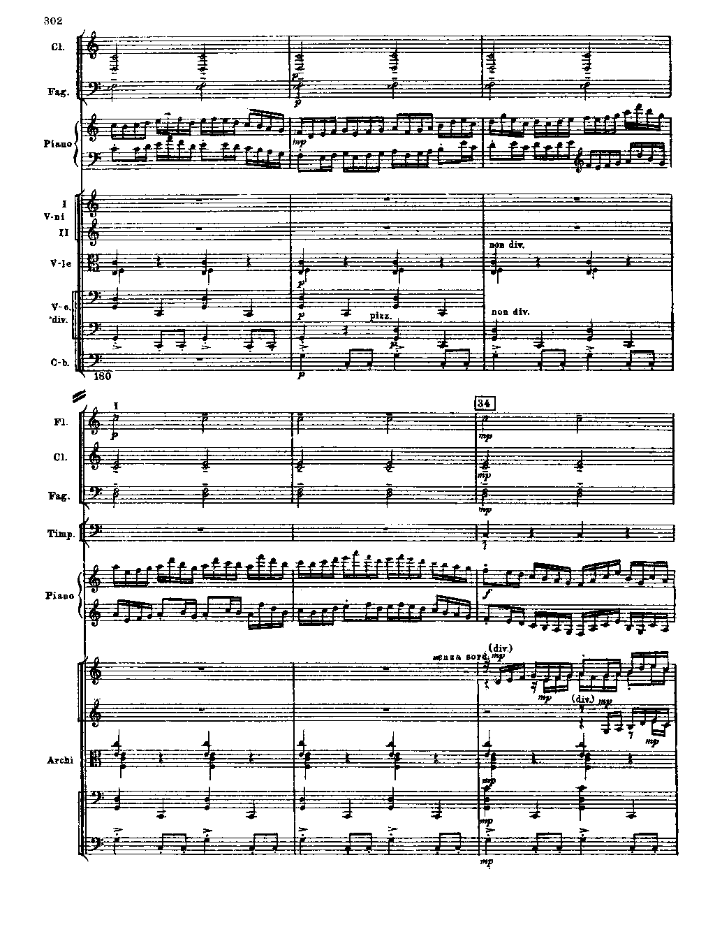 普罗科菲耶夫第三钢琴协奏曲总谱