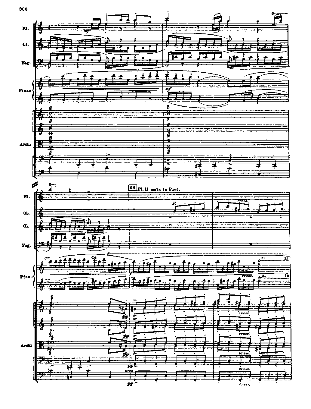 普罗科菲耶夫第三钢琴协奏曲总谱