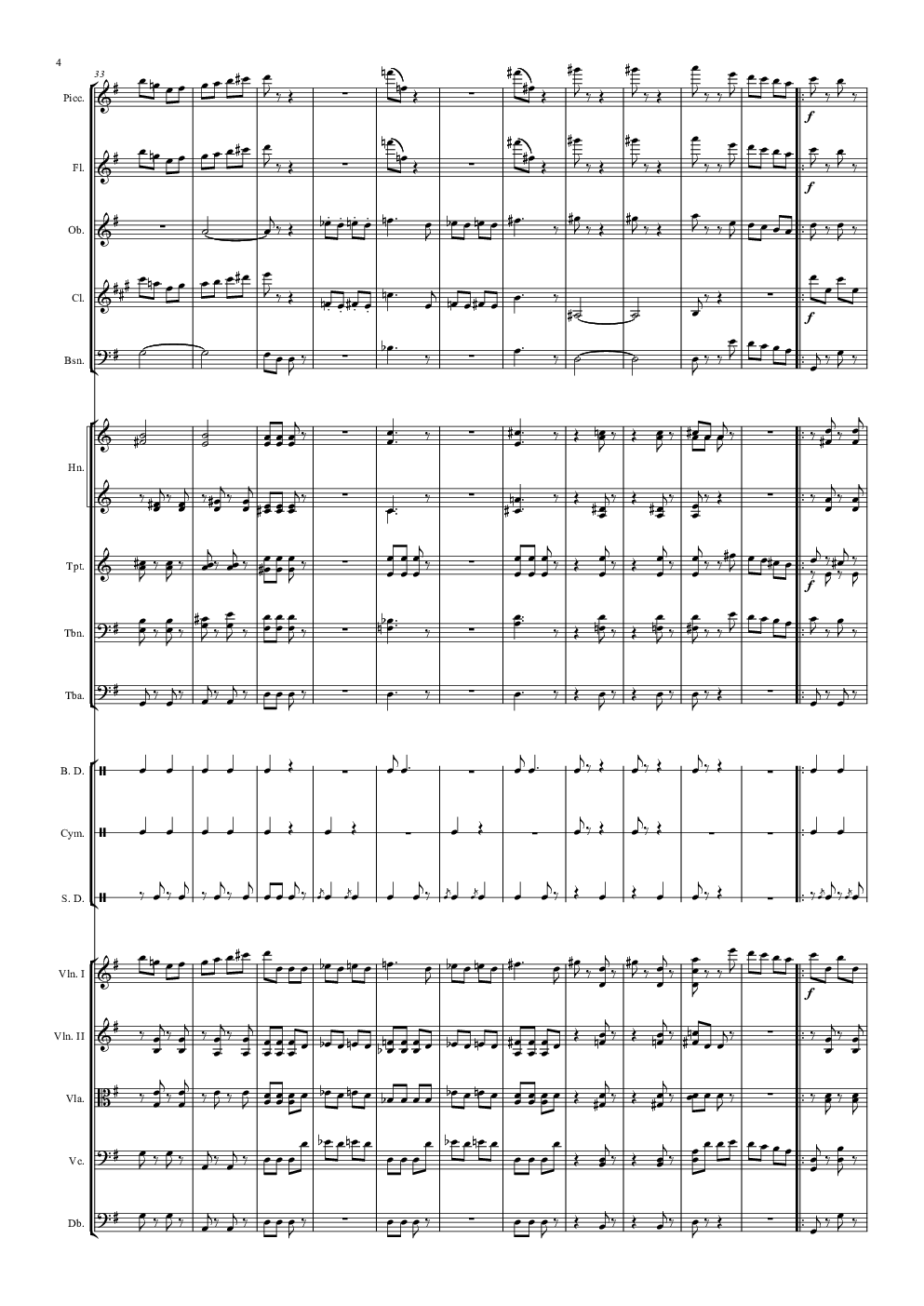 电闪雷鸣的快速波尔卡