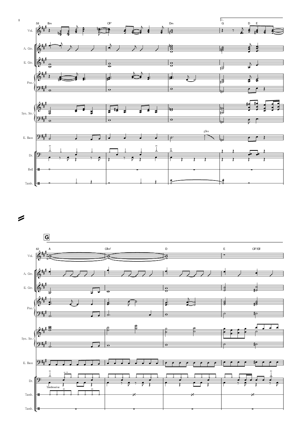 Snow Halation乐队伴奏总谱（官方）