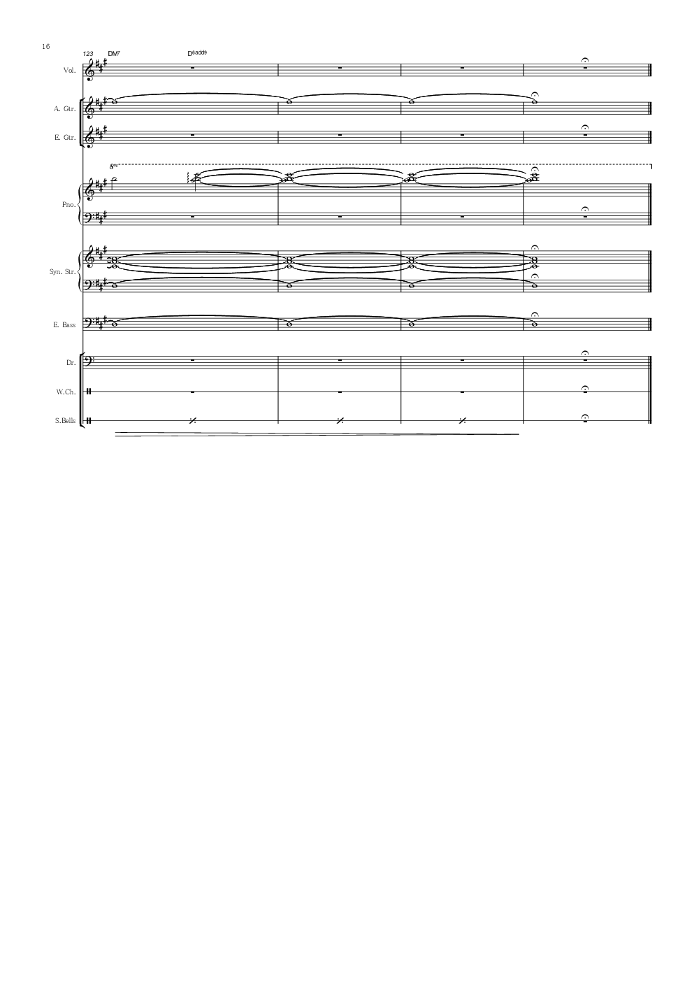 Snow Halation乐队伴奏总谱（官方）