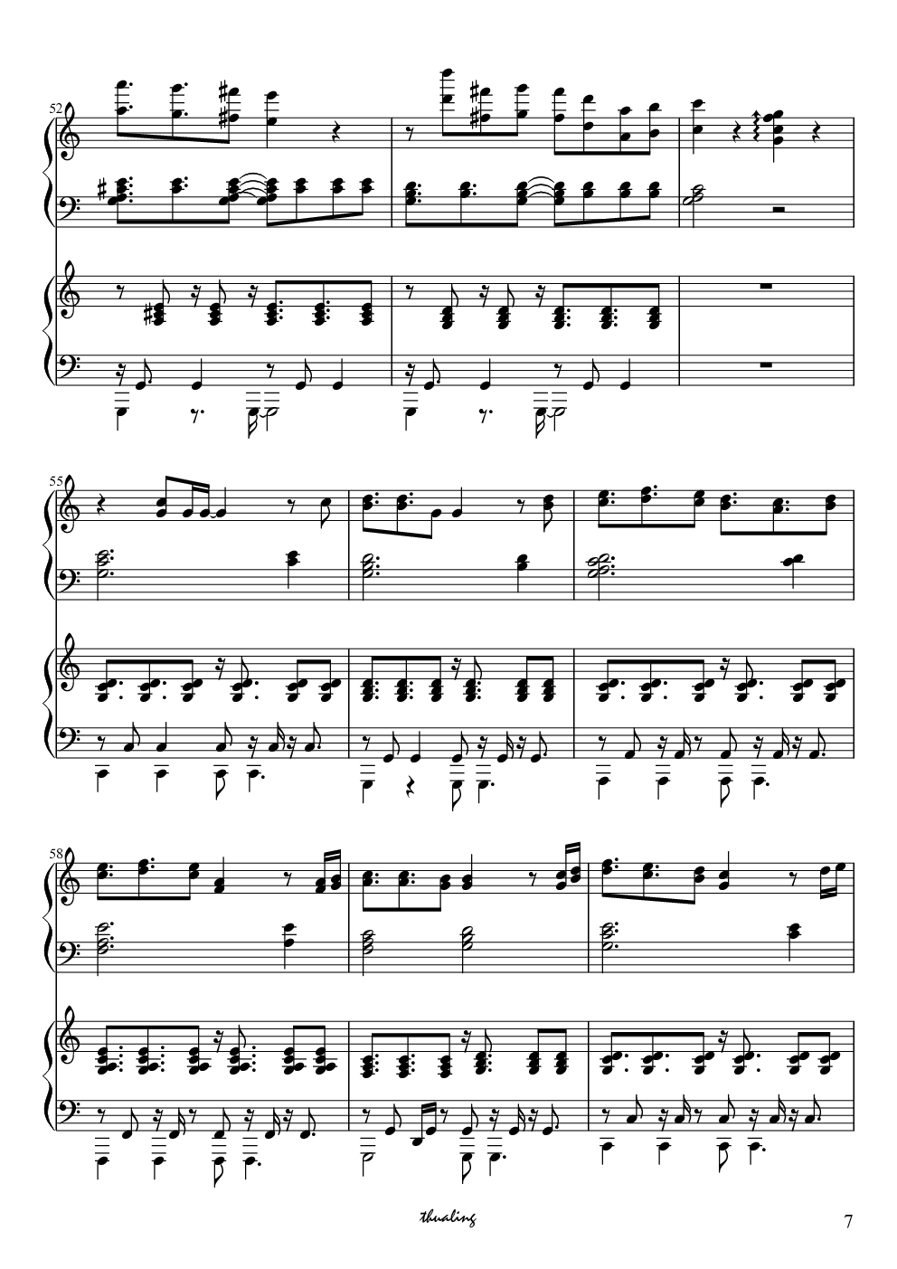 残酷天使的行动纲领 - 双钢琴爵士版（EVA OP）