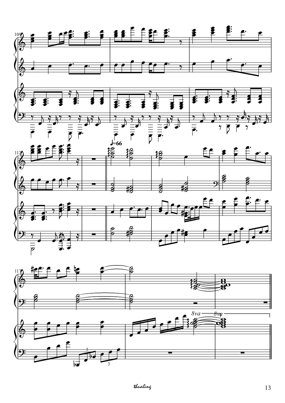 残酷天使的行动纲领 - 双钢琴爵士版（EVA OP）