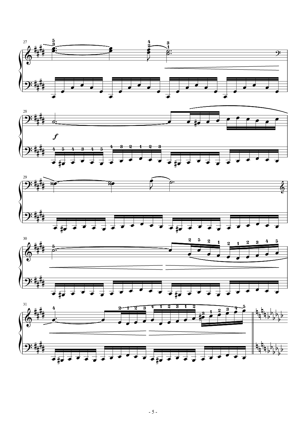 hunter chance,hunter chance钢琴谱,hunter chance-钢琴谱,hunter