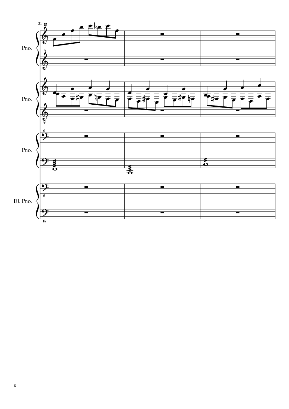 （毁电脑系列）黑乐谱