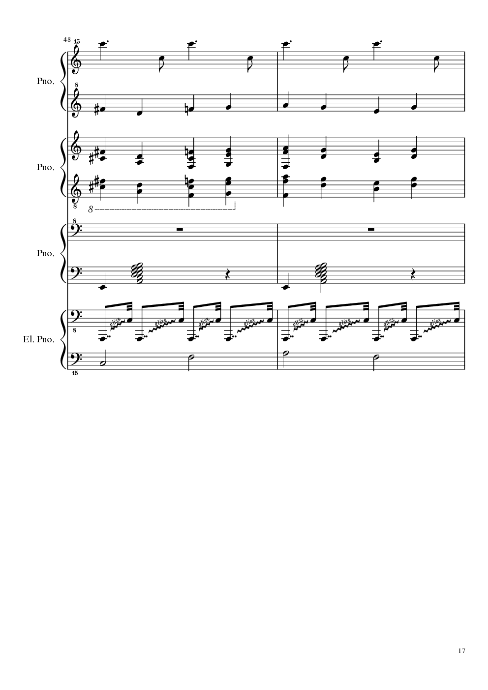 （毁电脑系列）黑乐谱