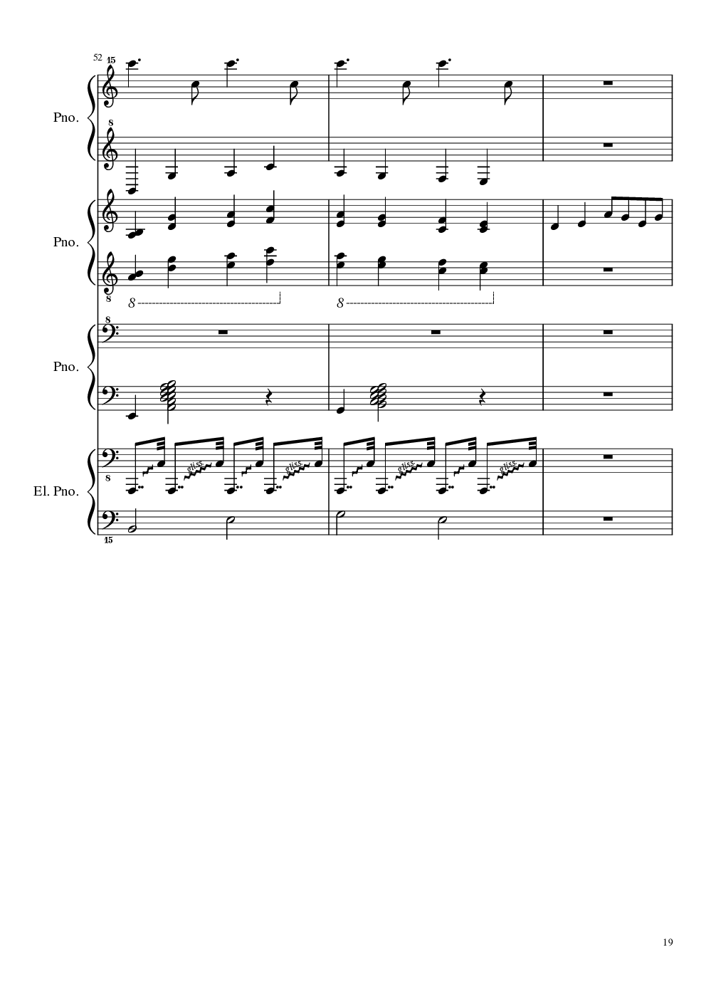 （毁电脑系列）黑乐谱